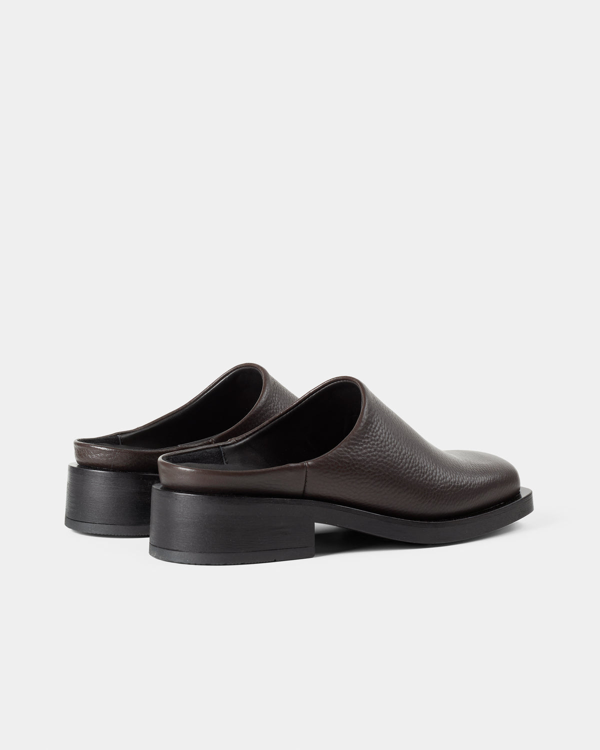 GARMENT PROJECT WMNS Alex Mule - Brown Tumbled Leather Mules 800 Brown