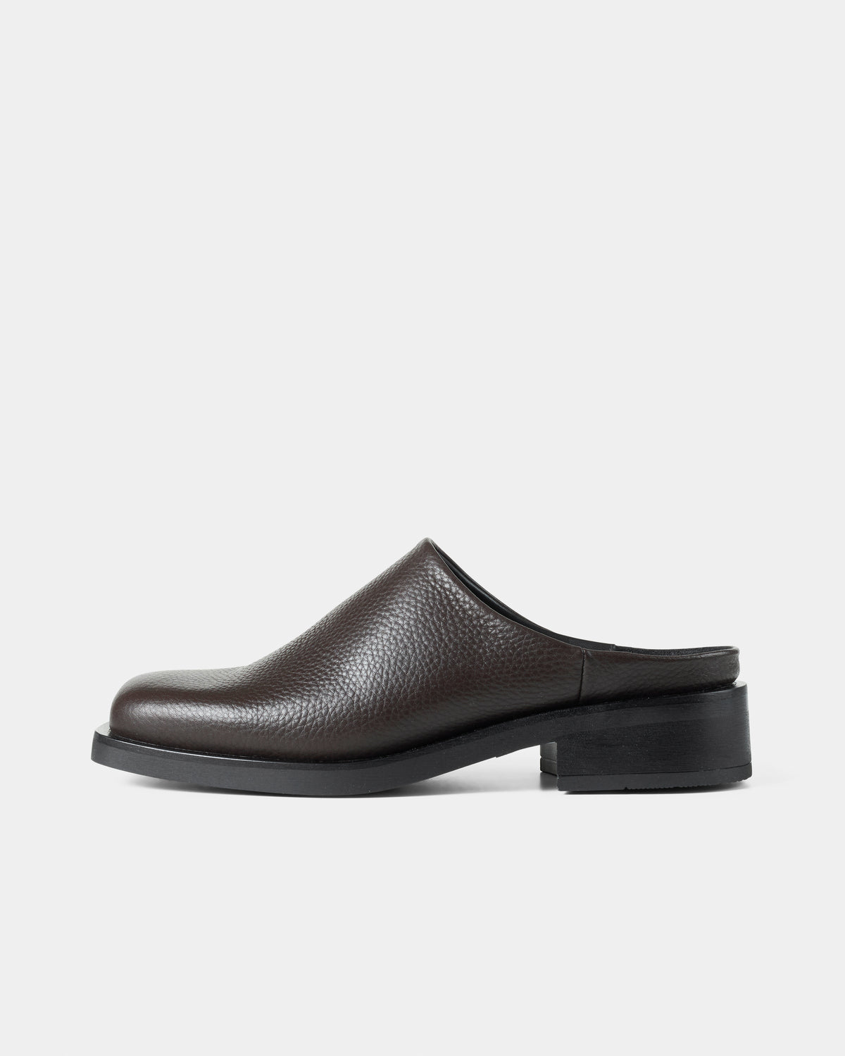 GARMENT PROJECT WMNS Alex Mule - Brown Tumbled Leather Mules 800 Brown