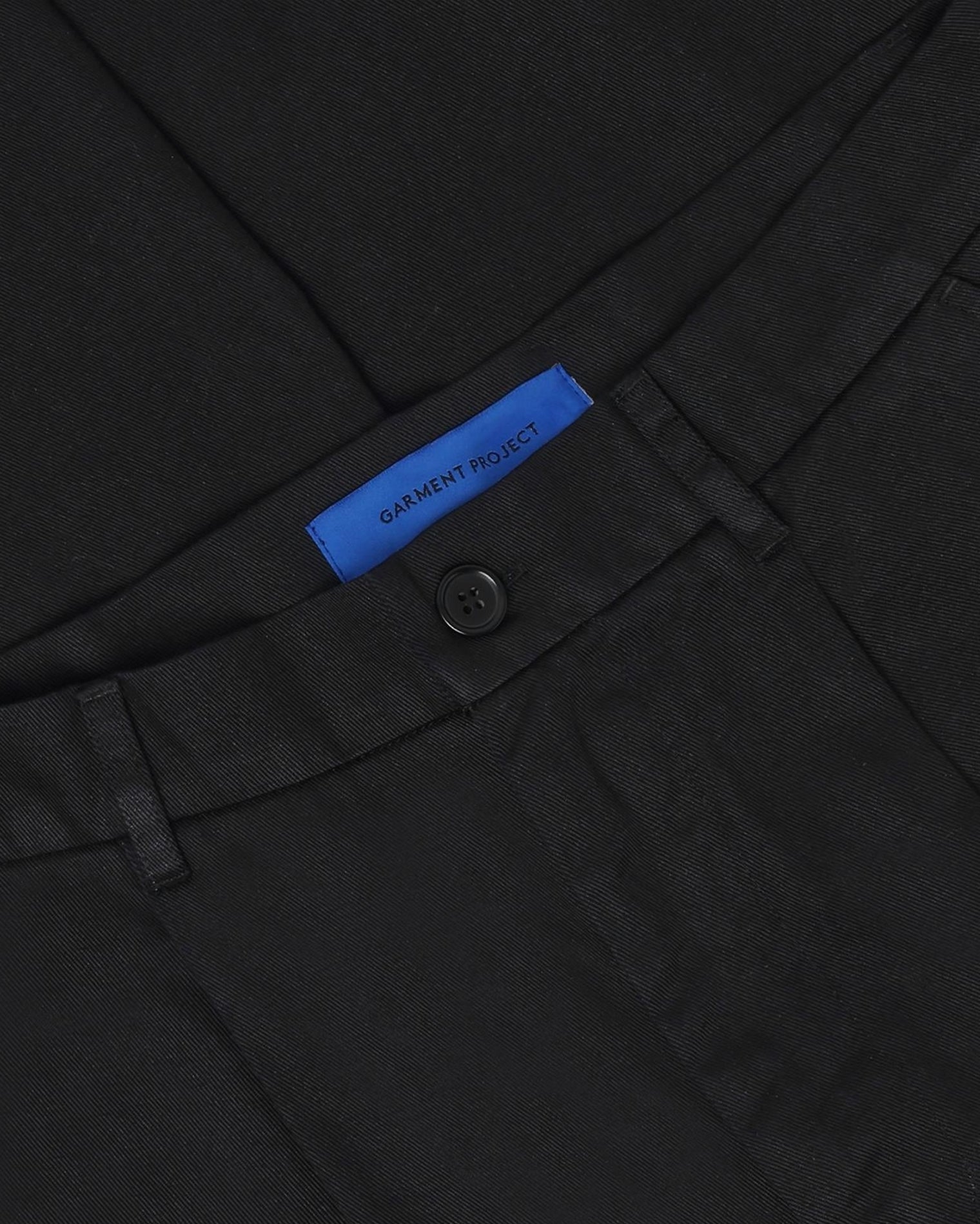 GARMENT PROJECT MAN Bill Pant - Black Pant 999 Black