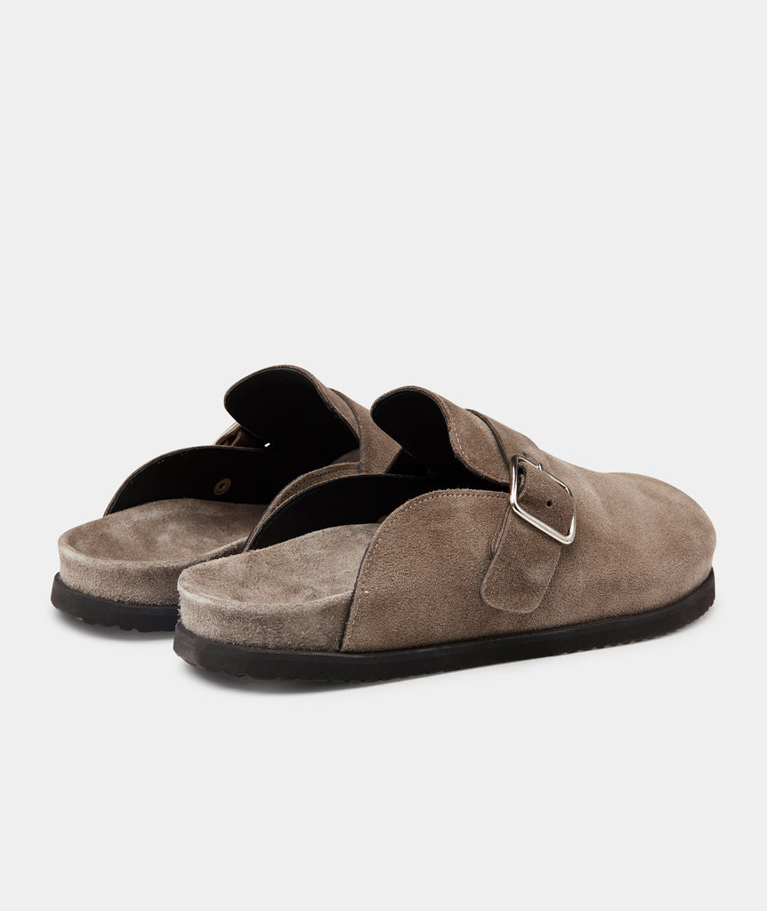 GARMENT PROJECT WMNS Blake Clog - Earth Suede Shoes 435 Ardesia
