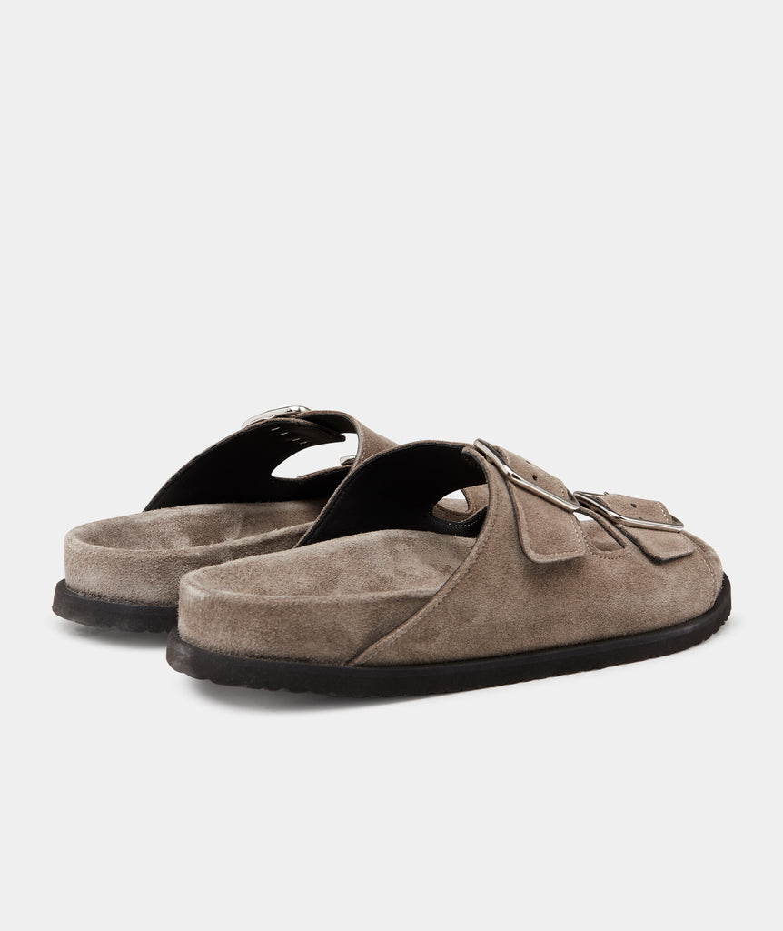 GARMENT PROJECT WMNS Blake Sandal - Earth Suede Shoes 435 Ardesia