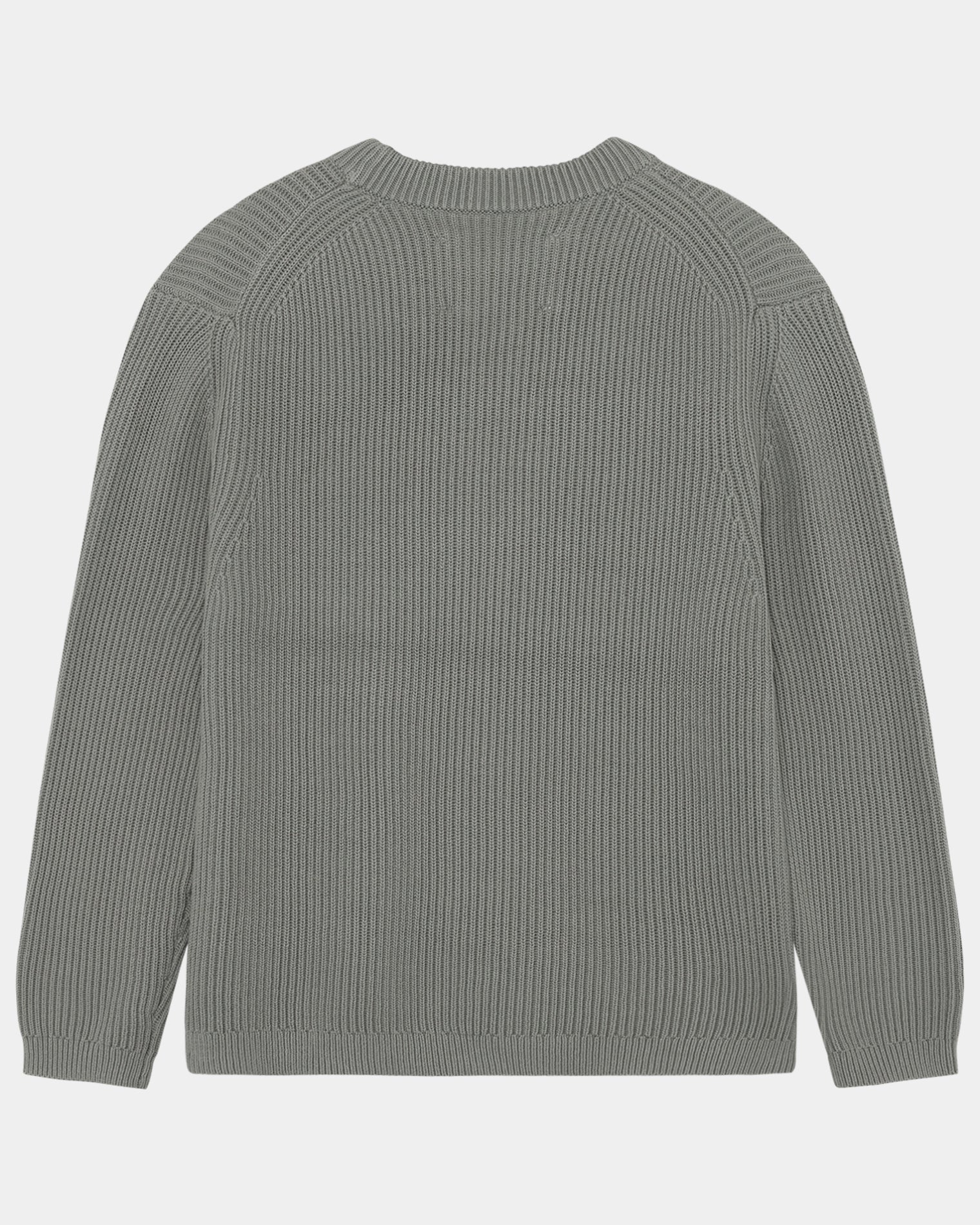 GARMENT PROJECT MAN Boxy Cotton Knit - Dusty Green Knit 255 Dusty Green