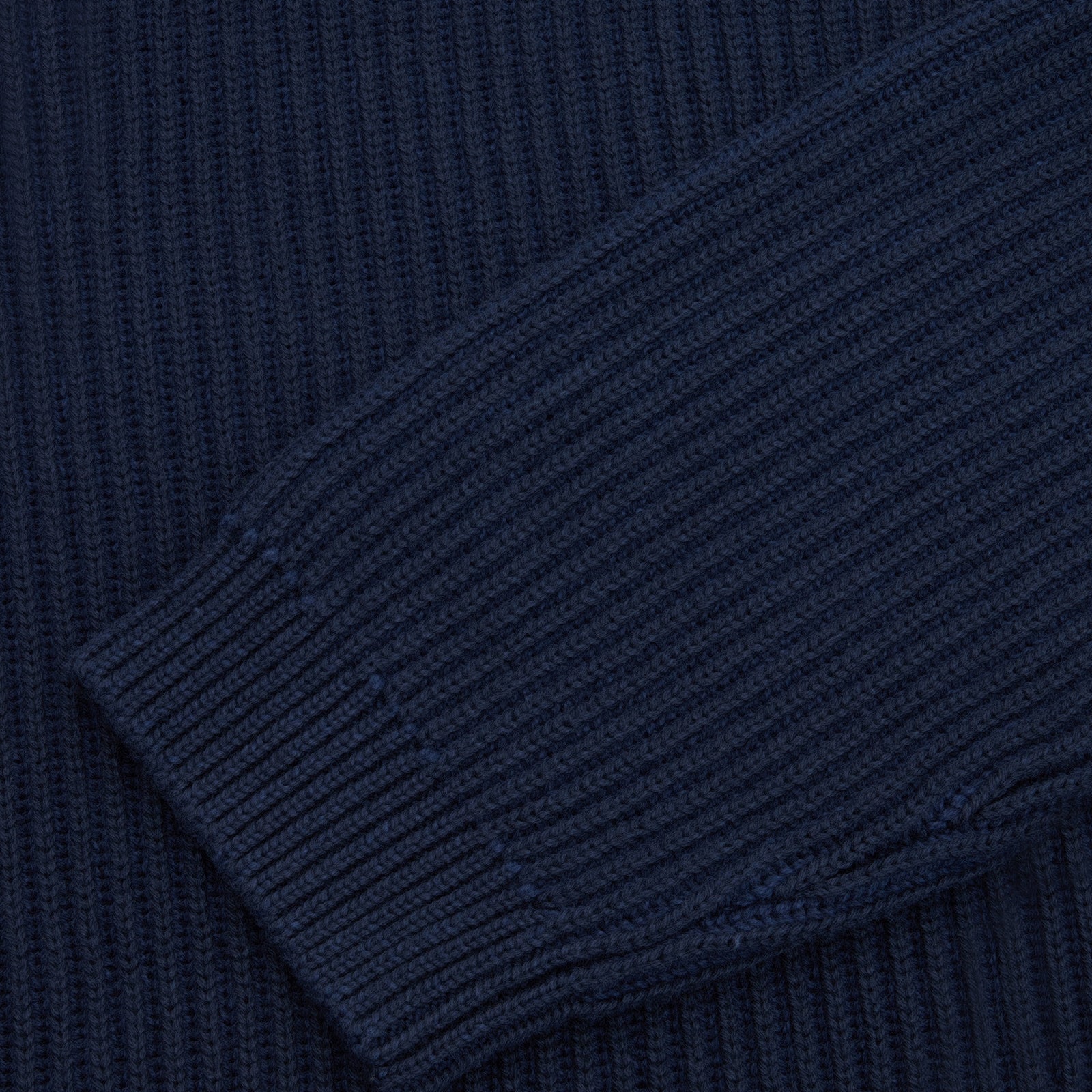 GARMENT PROJECT MAN Boxy Cotton Knit - Navy Knit 500 Navy