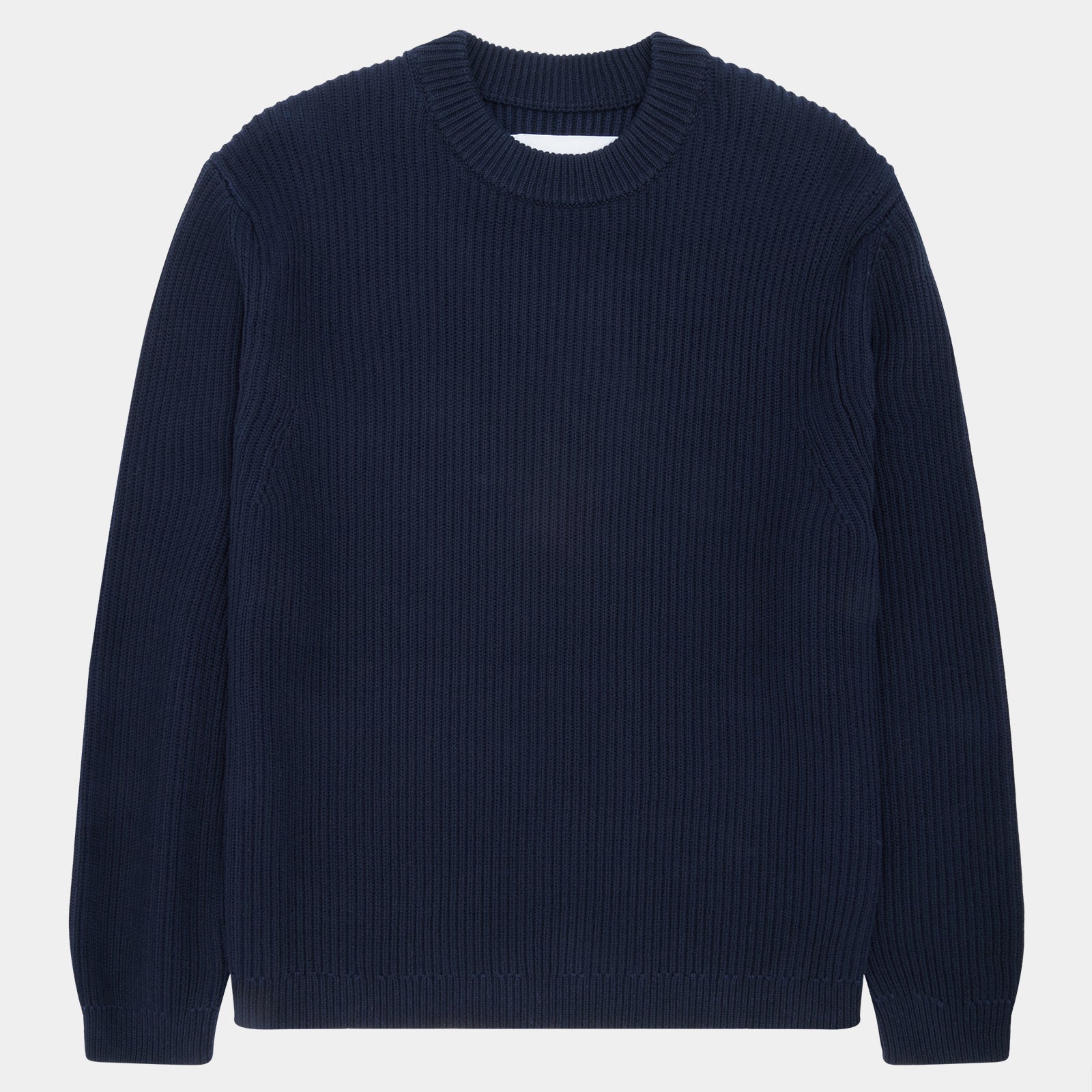 GARMENT PROJECT MAN Boxy Cotton Knit - Navy Knit 500 Navy
