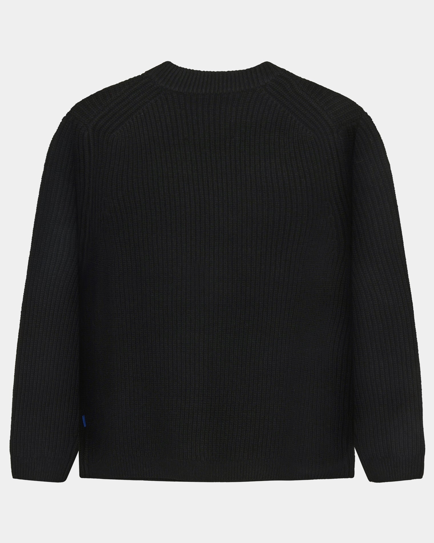 GARMENT PROJECT MAN Boxy Wool Knit - Black Knit 999 Black