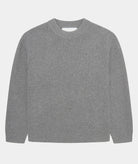 GARMENT PROJECT MAN Boxy Wool Knit - Light Grey Melange Knit 7065 Light Grey Melange