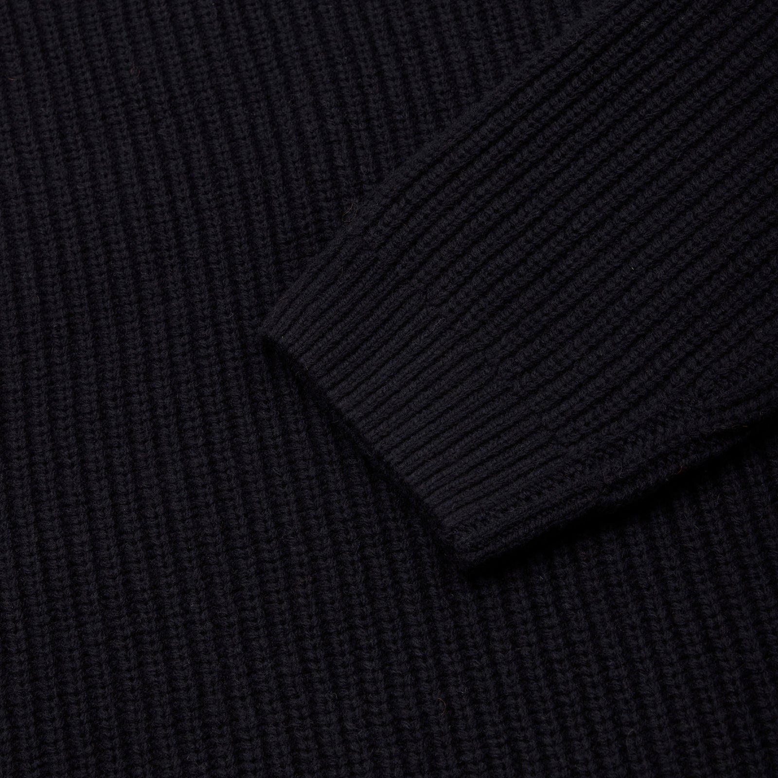 GARMENT PROJECT MAN Boxy Wool Knit - Navy Knit 500 Navy