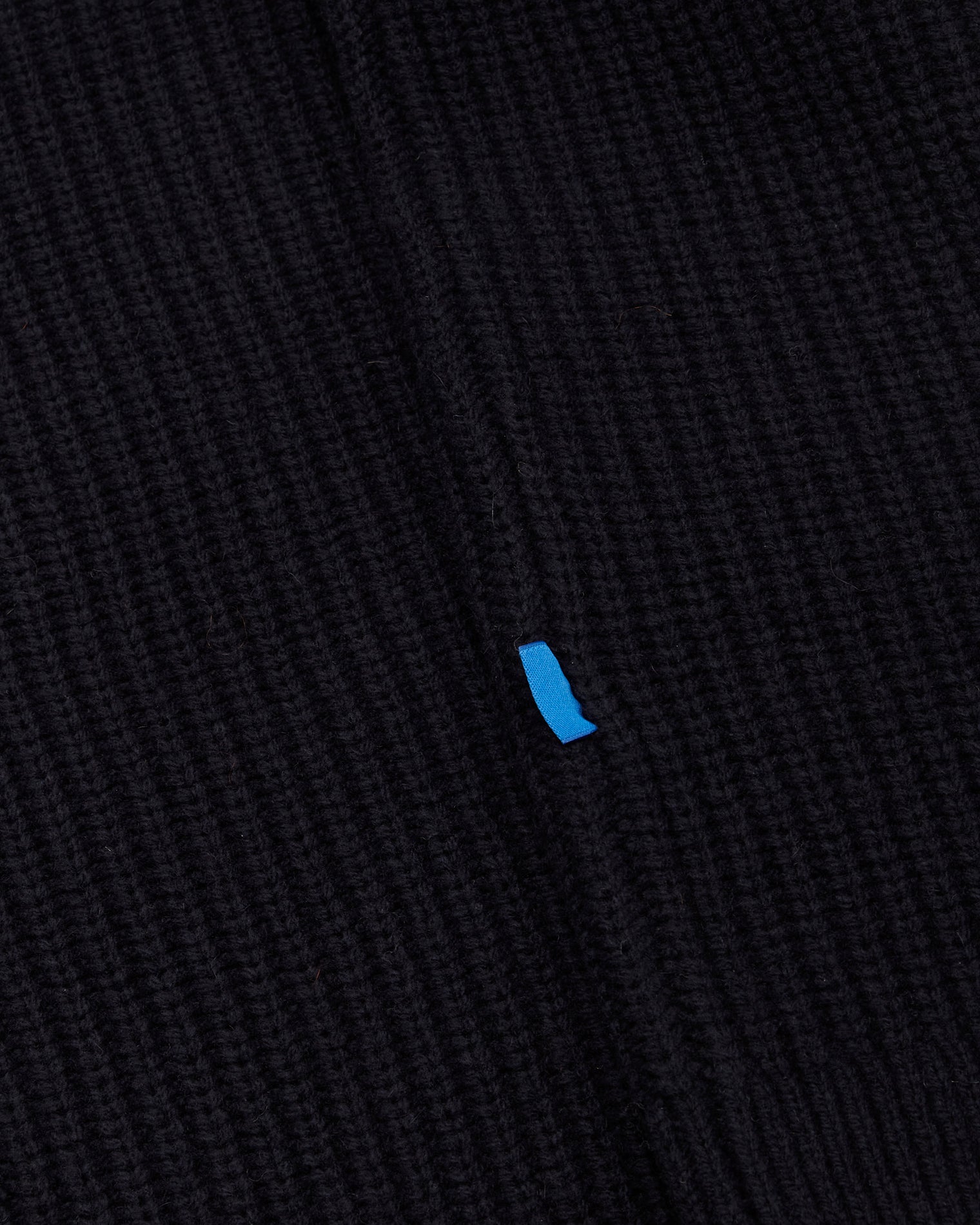 GARMENT PROJECT MAN Boxy Wool Knit - Navy Knit 500 Navy