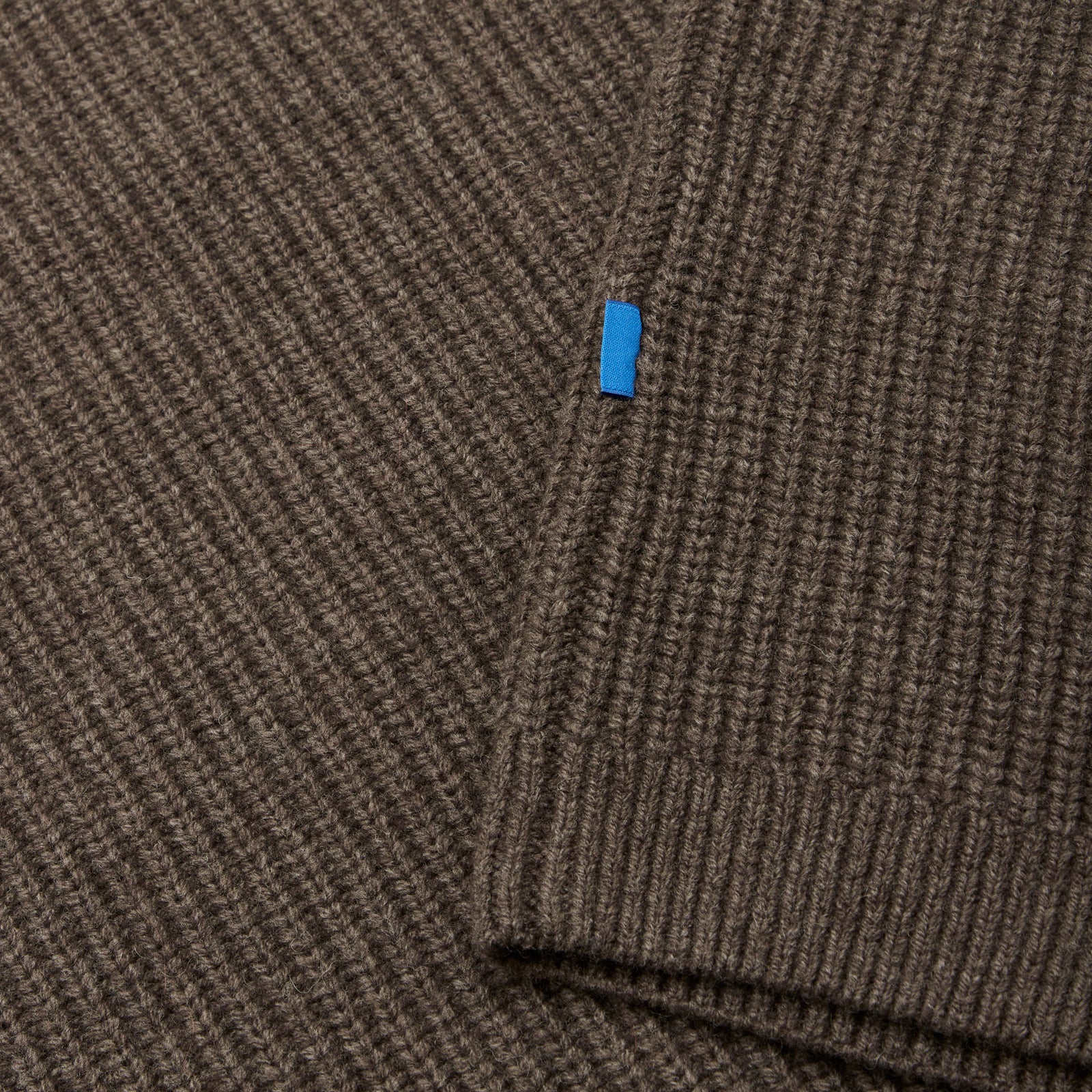 GARMENT PROJECT MAN Boxy Wool Knit - Taupe Melange Knit 140 Taupe