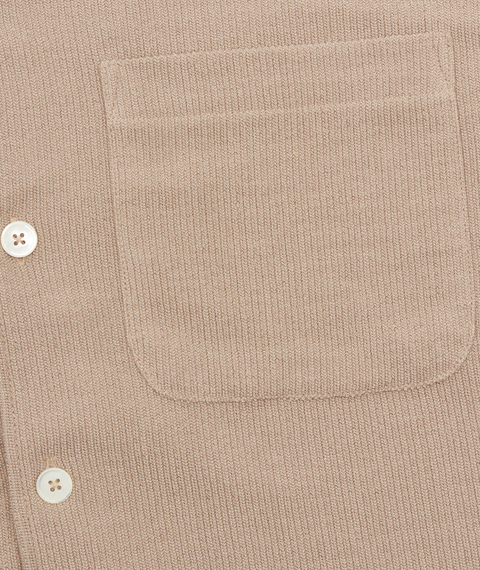 GARMENT PROJECT MAN Camp Collar Shirt - Earth Knit Shirt 260 Earth