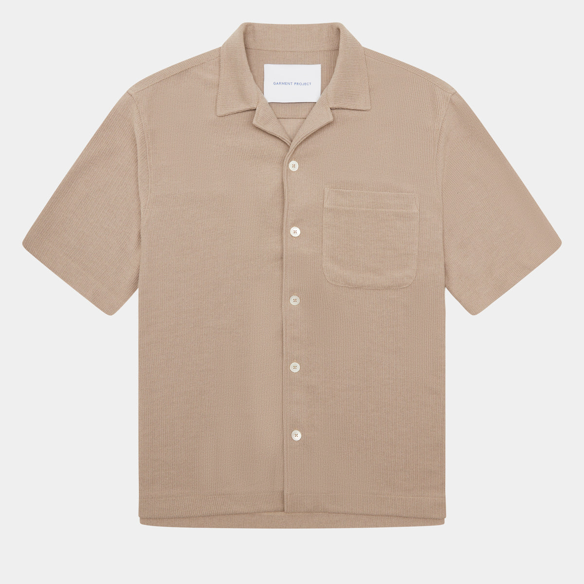 Camp Collar Shirt Earth Knit Garment Project