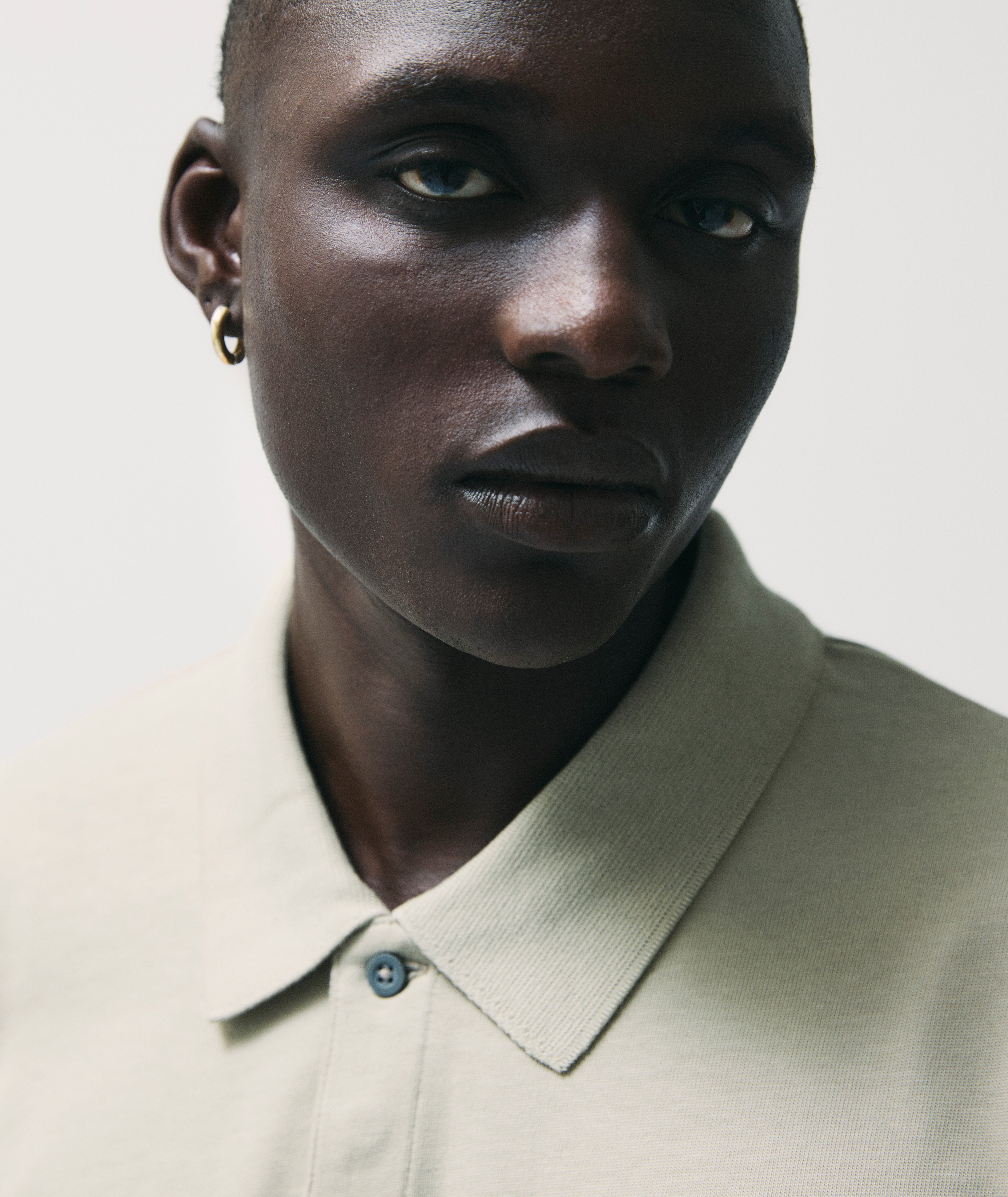 GARMENT PROJECT MAN Cliff LS - Dusty Green LS T-shirt 255 Dusty Green