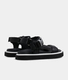 GARMENT PROJECT WMNS Cody Sandal - Black Leather Sandals 999 Black