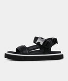 GARMENT PROJECT WMNS Cody Sandal - Black Leather Sandals 999 Black
