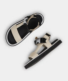 GARMENT PROJECT WMNS Cody Sandal - Off White Leather Sandals 110 Off White