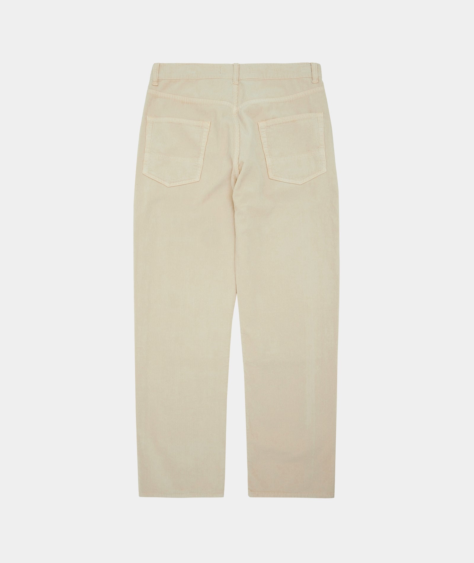 GARMENT PROJECT MAN Corduroy Five Pocket Loose Fit - Bone Pant 111 Bone White