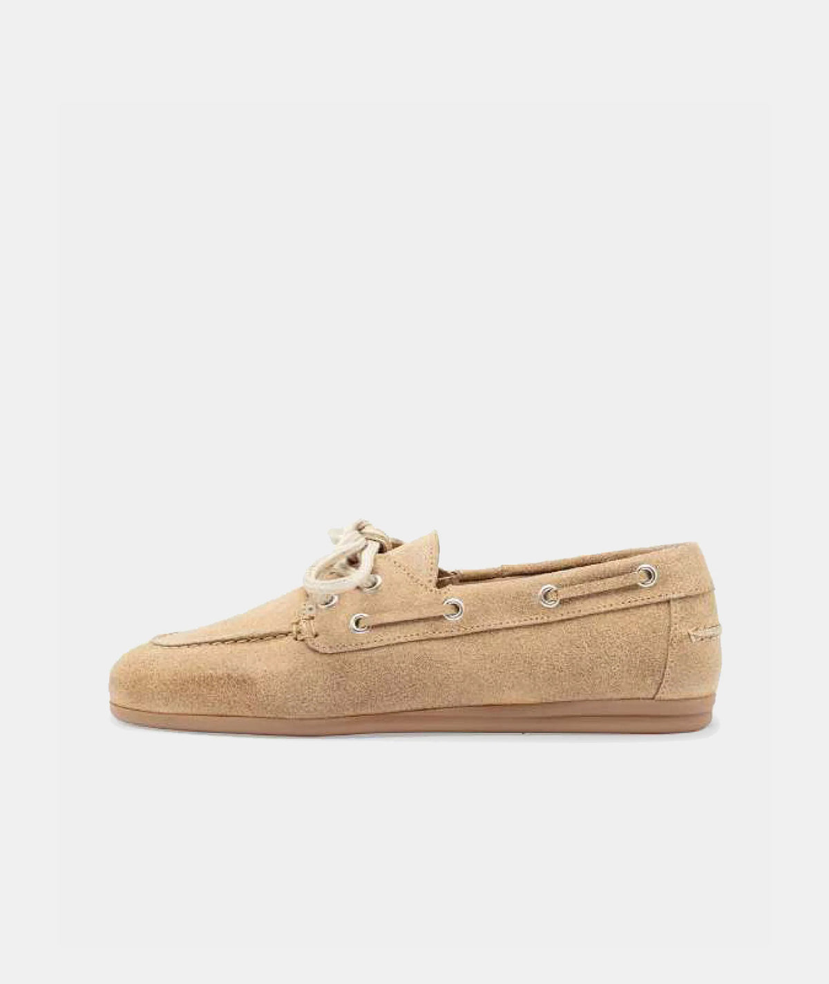 GARMENT PROJECT WMNS Daisy Boat Shoe - Earth Suede Shoes 260 Earth