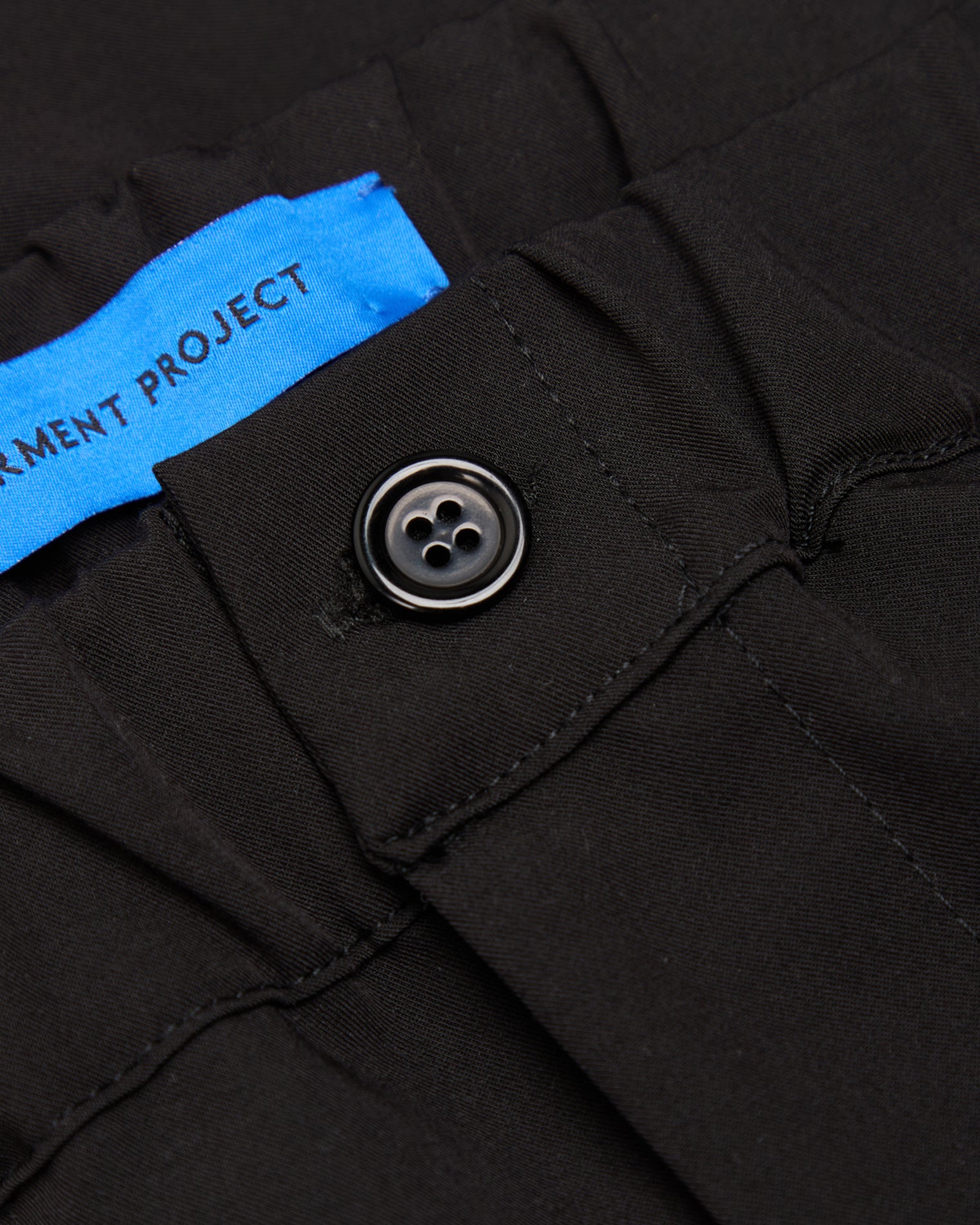 GARMENT PROJECT MAN Dressed Pant - Black Pant 999 Black
