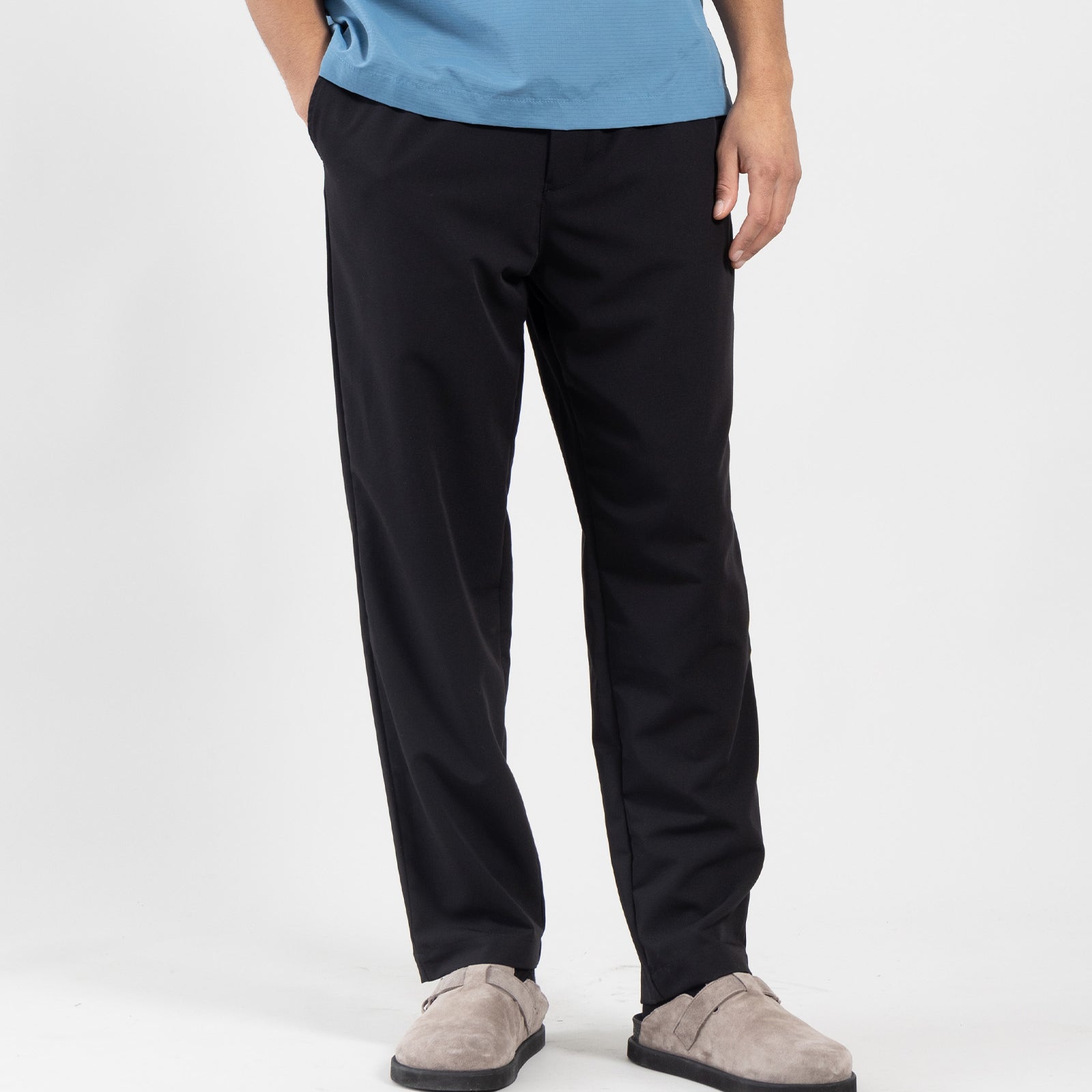 GARMENT PROJECT MAN Dressed Pant - Black Pant 999 Black