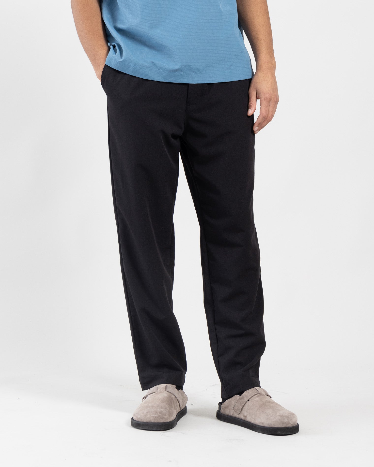 GARMENT PROJECT MAN Dressed Pant - Black Pant 999 Black