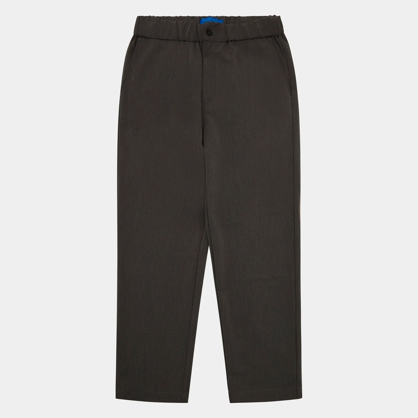 GARMENT PROJECT MAN Dressed Pant - Dark Grey Melange Pant 7673 Dark Grey