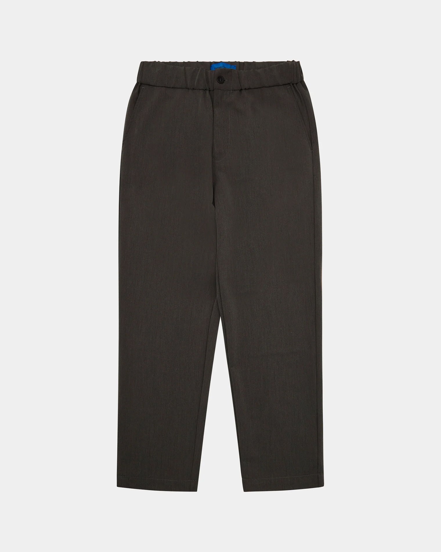 GARMENT PROJECT MAN Dressed Pant - Dark Grey Melange Pant 7673 Dark Grey