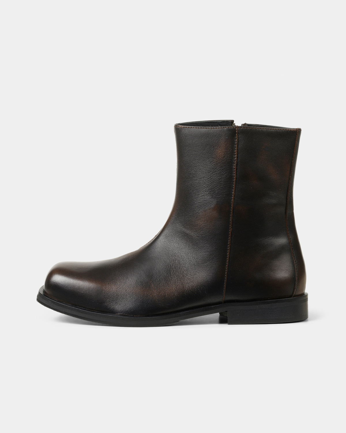 GARMENT PROJECT MAN Drew - Brown Vintage Leather Boots 800 Brown