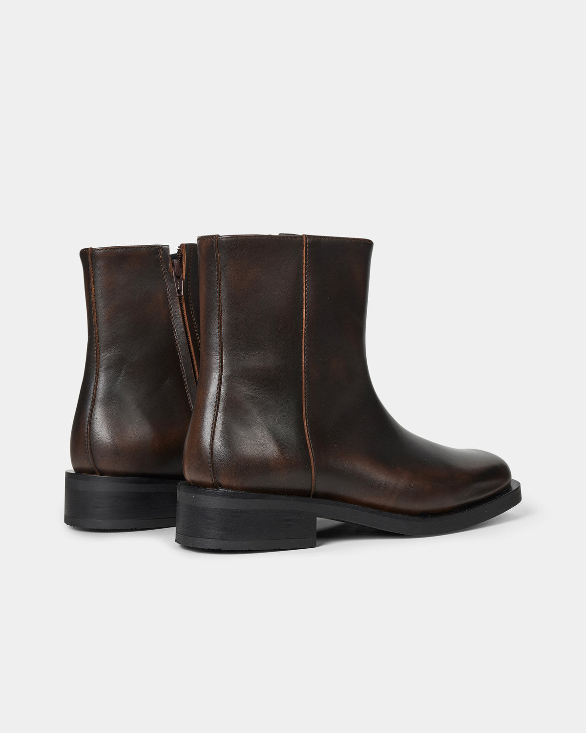 GARMENT PROJECT WMNS Drew - Brown Vintage Leather Boots 800 Brown