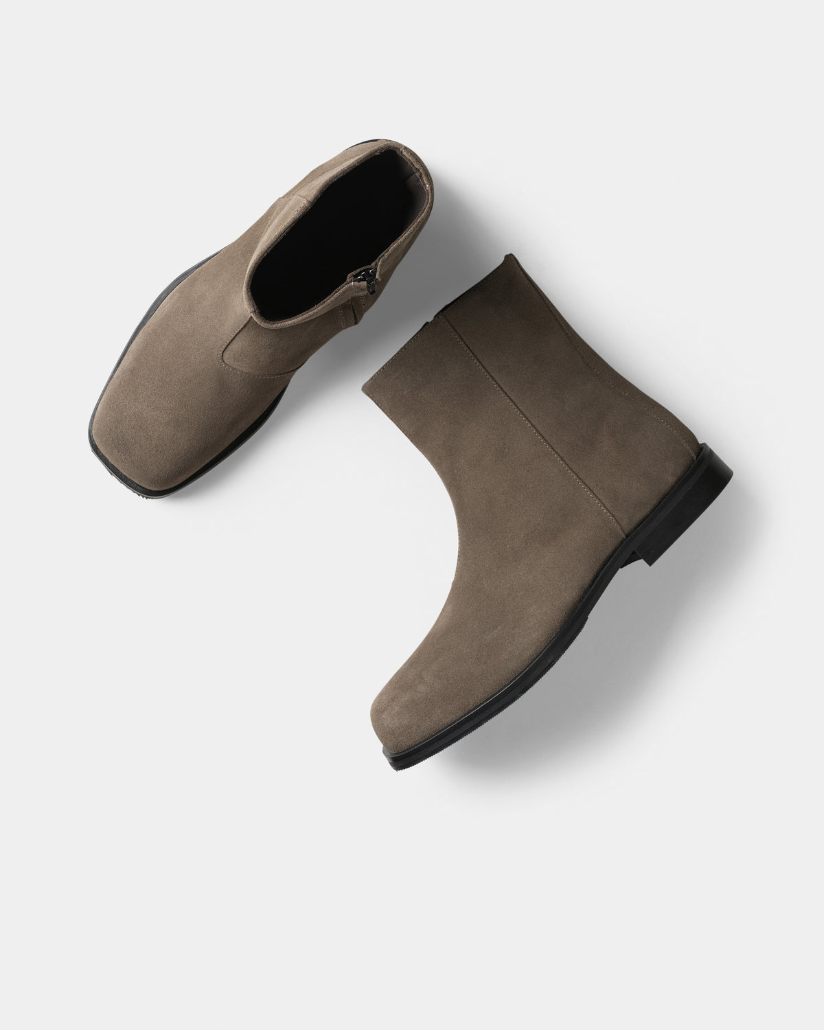 GARMENT PROJECT MAN Drew - Truffle Suede Boots 265 Truffle