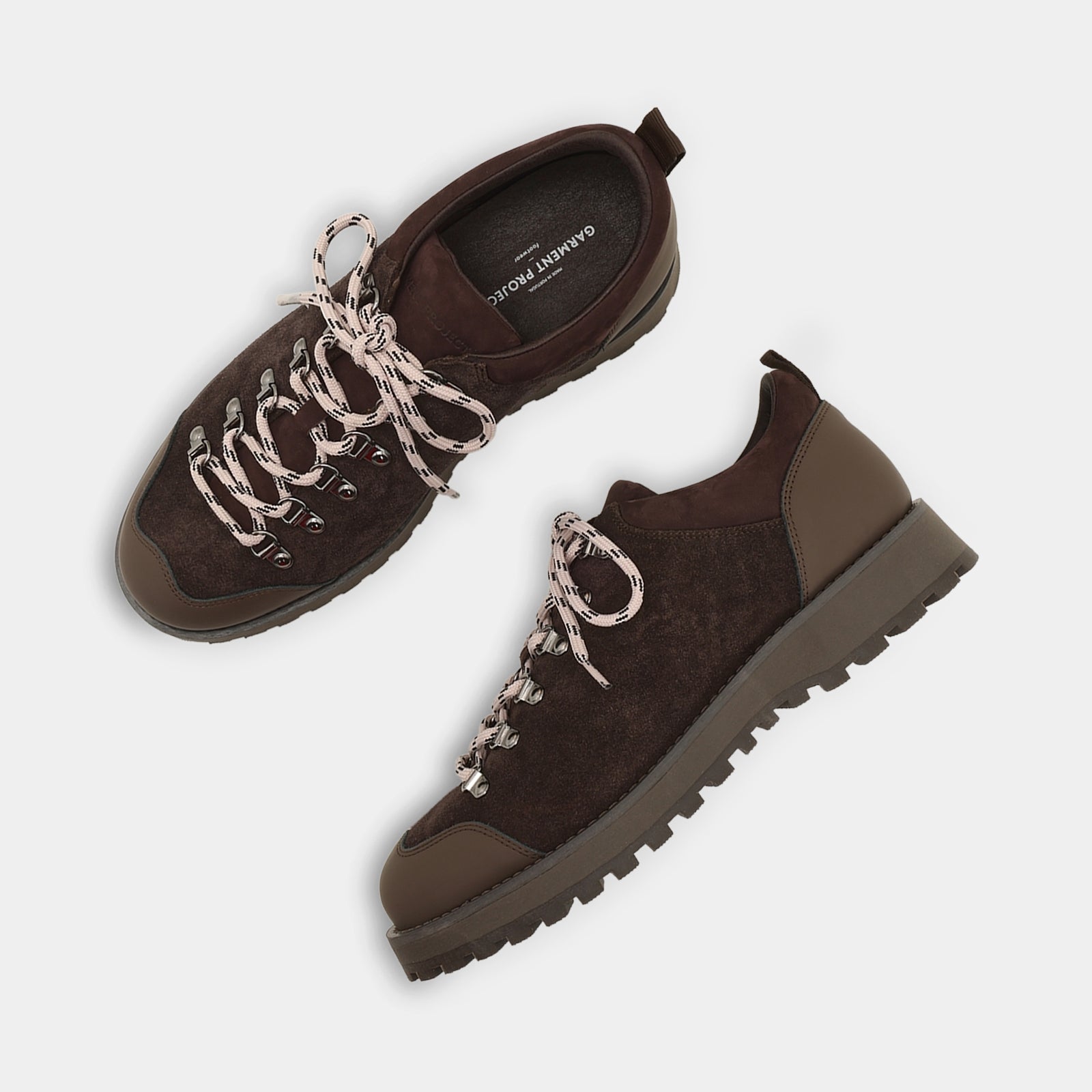 GARMENT PROJECT MAN Dune Low - Brown Suede Shoes 800 Brown