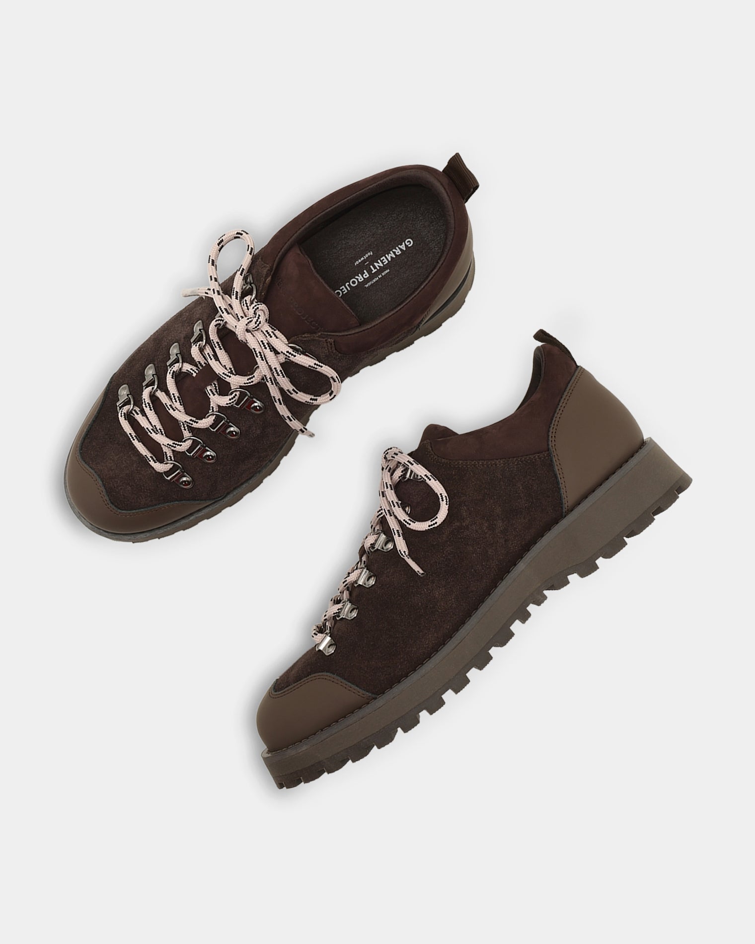 GARMENT PROJECT MAN Dune Low - Brown Suede Shoes 800 Brown