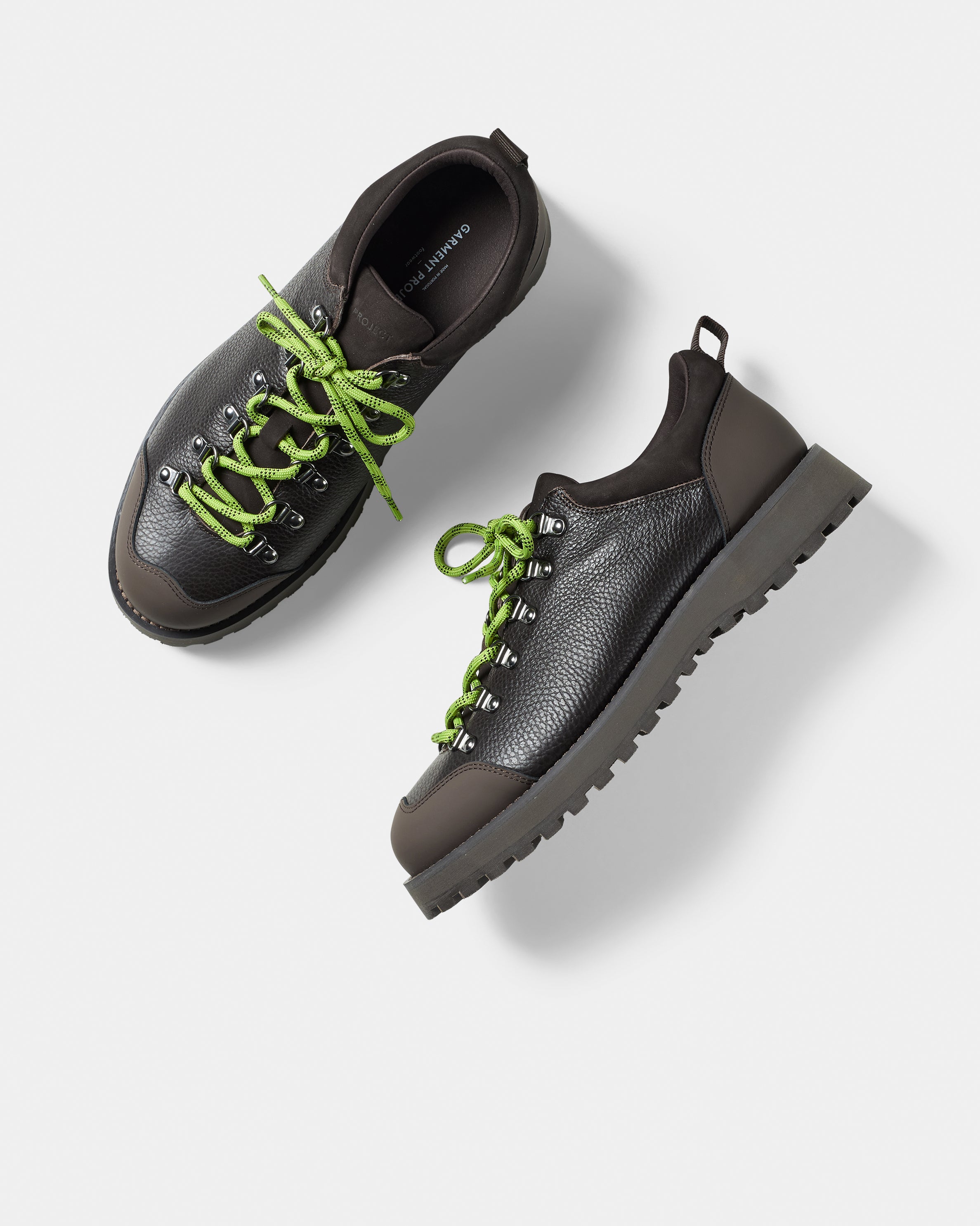 GARMENT PROJECT MAN Dune Low - Brown Tumbled Leather Shoes 800 Brown
