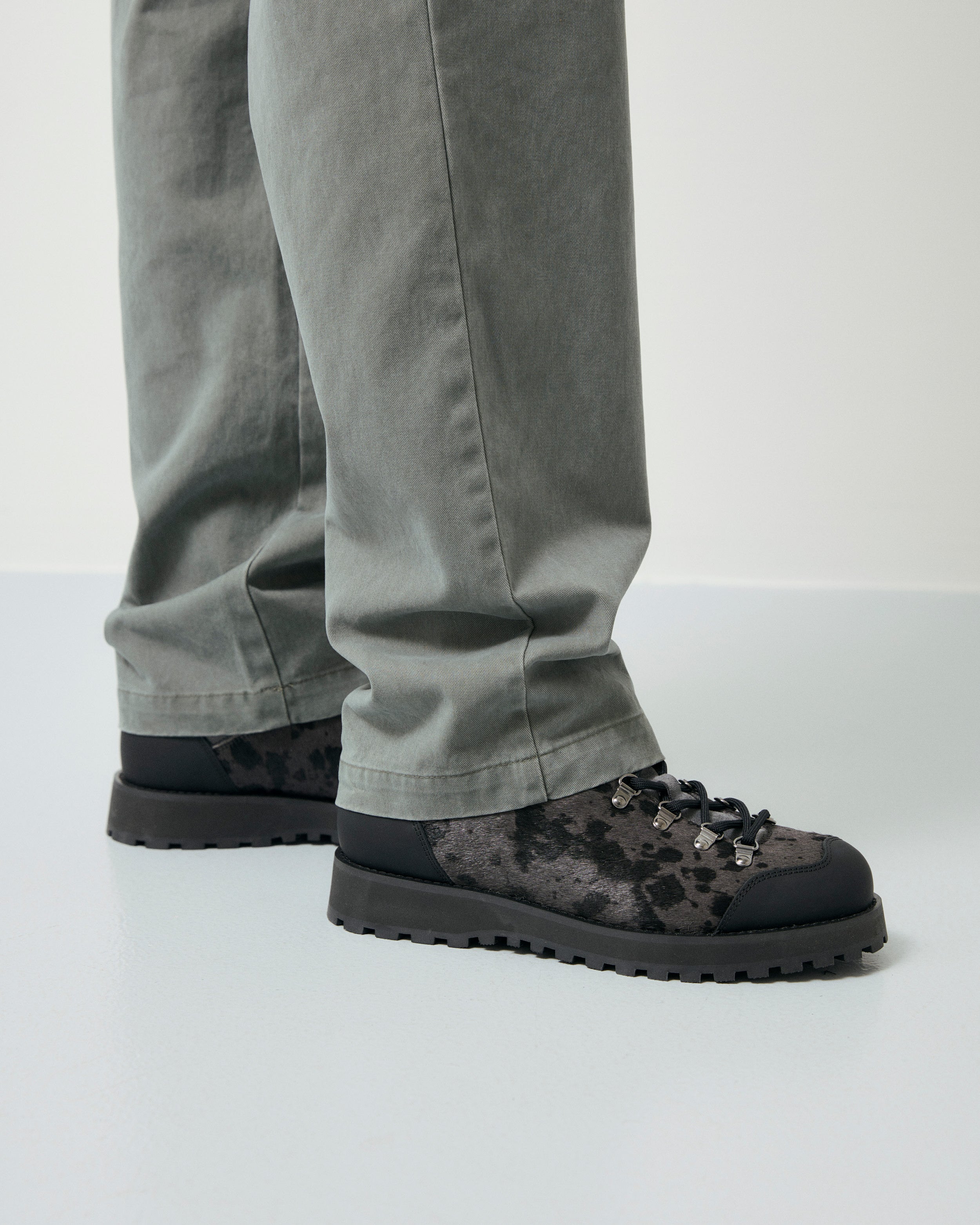 GARMENT PROJECT MAN Dune Low - Grey Pony Hair Shoes 400 Grey