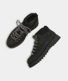 GARMENT PROJECT MAN Dune Mid - Black Crazy Horse Leather Boots 999 Black