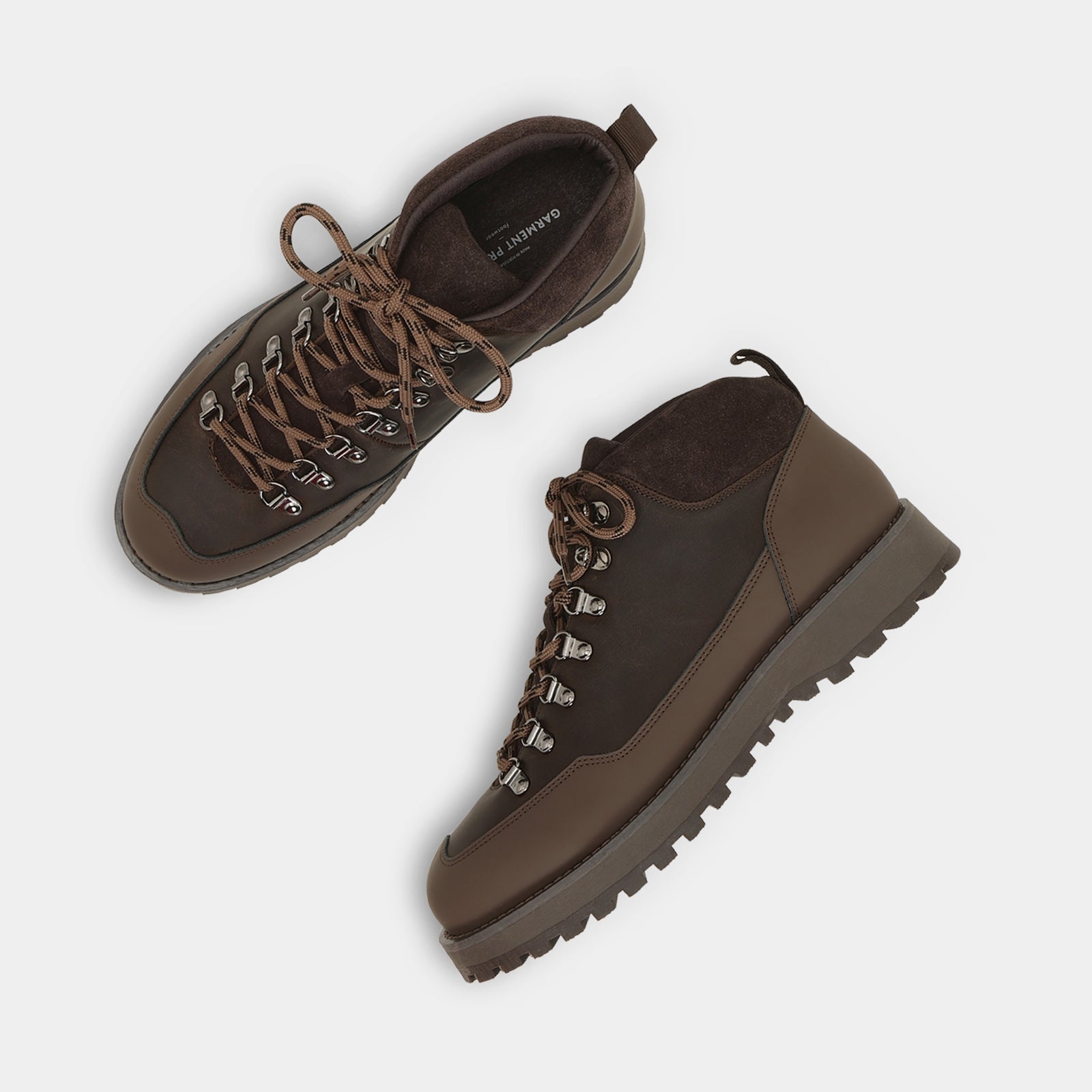 GARMENT PROJECT MAN Dune Mid - Brown Crazy Horse Leather Boots 800 Brown