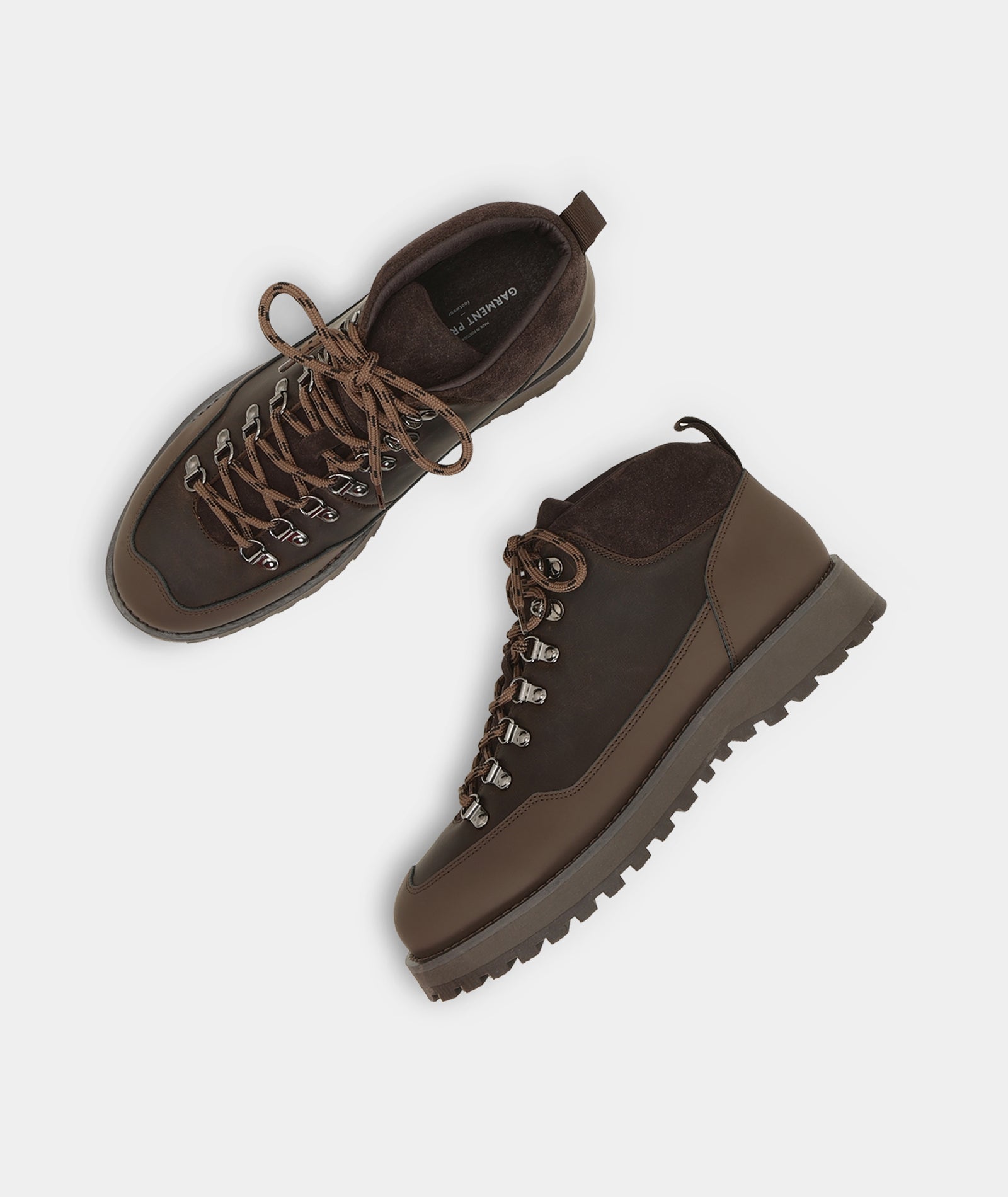 GARMENT PROJECT MAN Dune Mid - Brown Crazy Horse Leather Boots 800 Brown