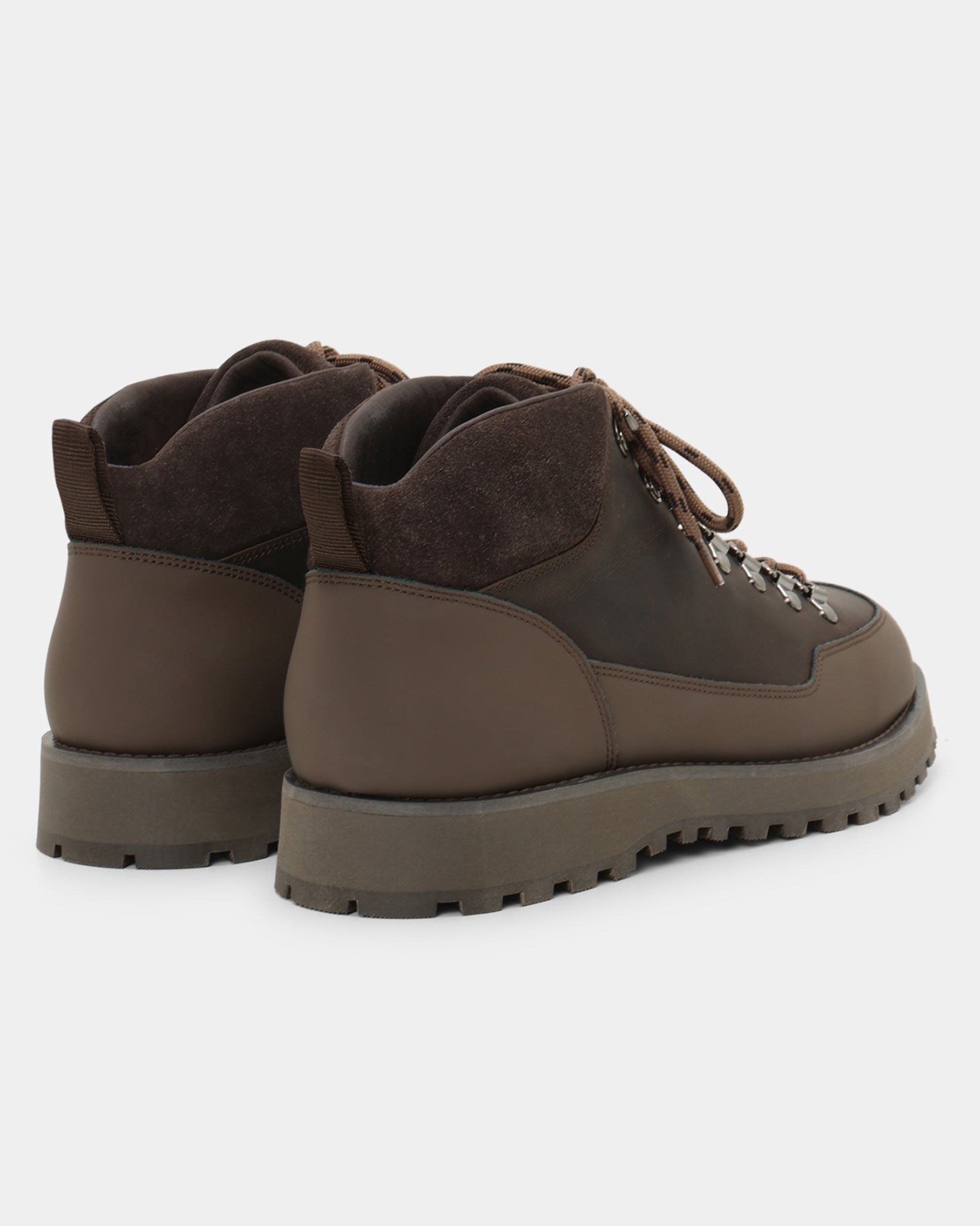 GARMENT PROJECT WMNS Dune Mid - Brown Crazy Horse Leather Boots 800 Brown