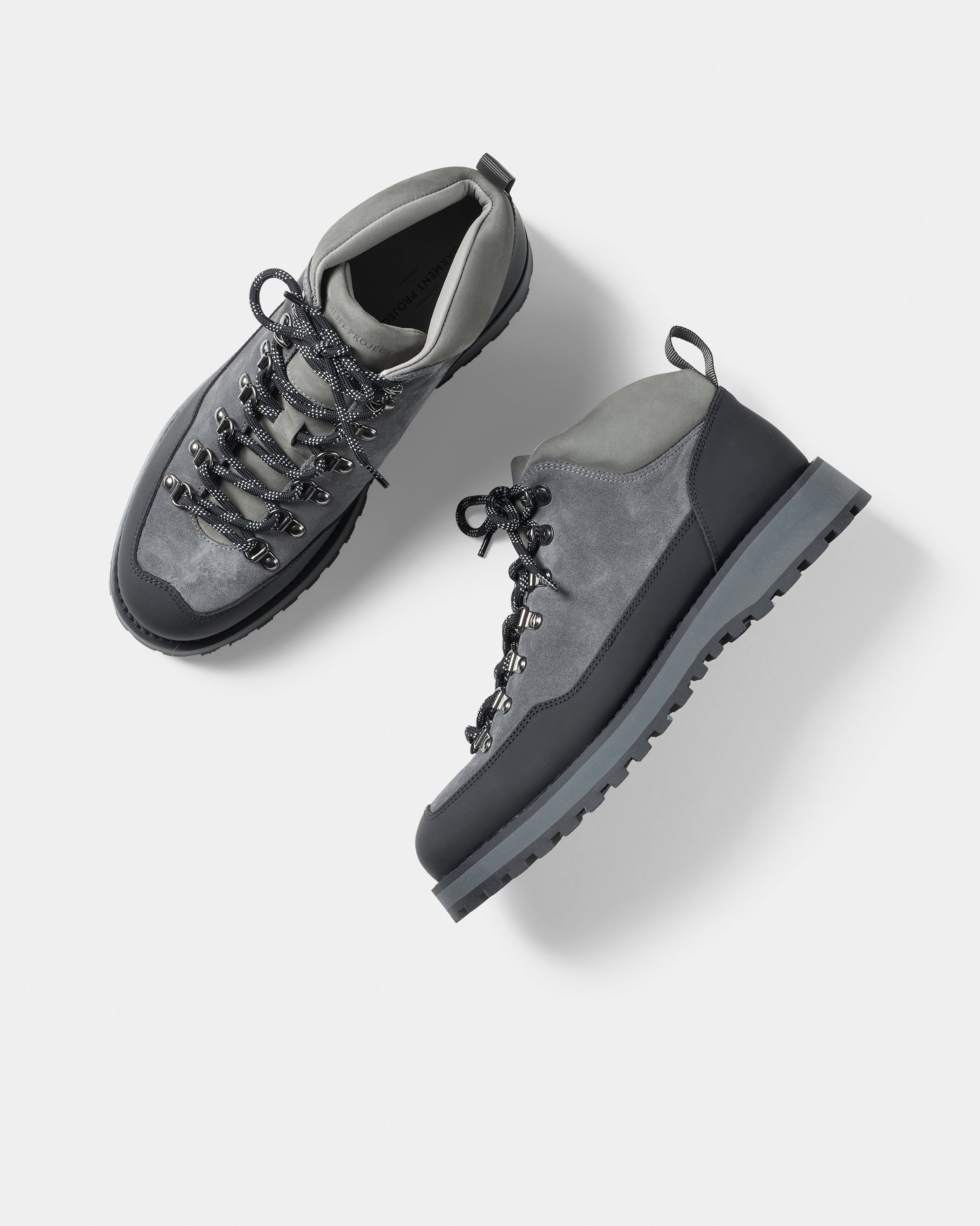 GARMENT PROJECT MAN Dune Mid - Dark Grey Suede Boots 7673 Dark Grey