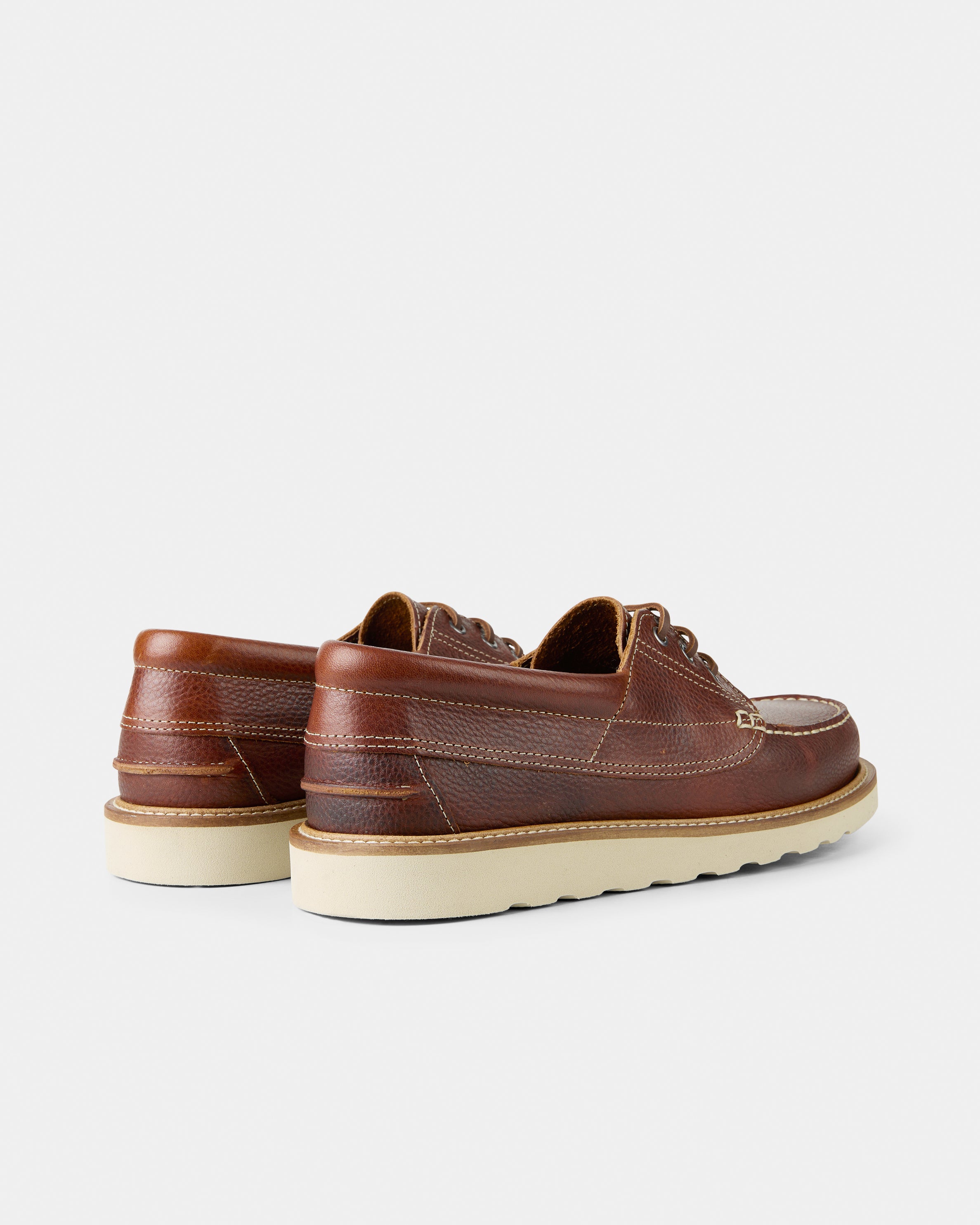 GARMENT PROJECT MAN Egon - Brown Tumbled Leather Shoes 800 Brown