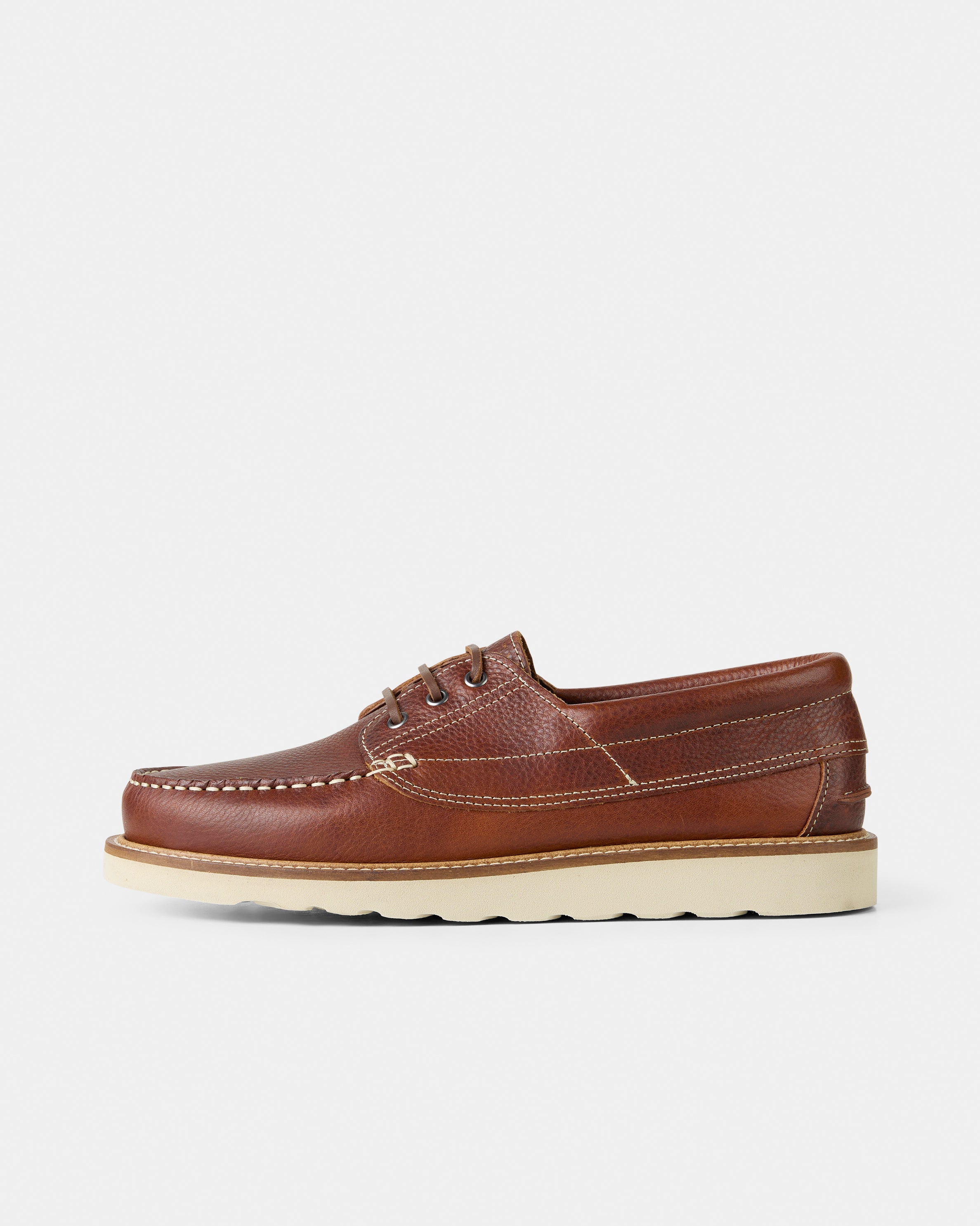 GARMENT PROJECT MAN Egon - Brown Tumbled Leather Shoes 800 Brown