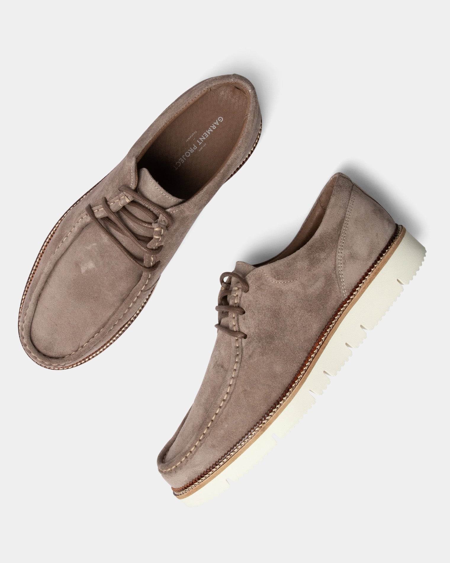 GARMENT PROJECT MAN Eilo Vibram Low - Ardesia Suede Shoes 435 Ardesia