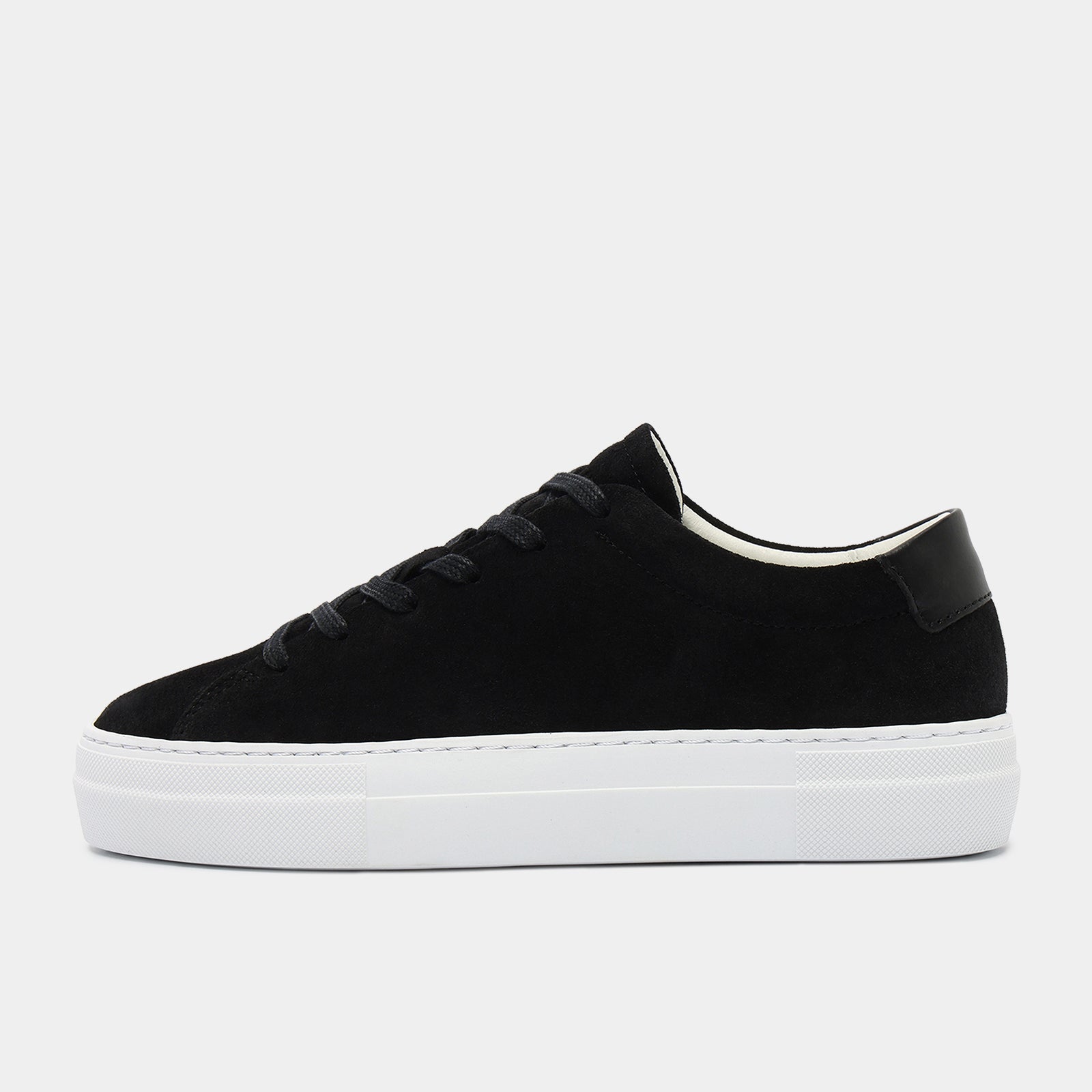 GARMENT PROJECT WMNS Ella - Black Suede Sneakers 999 Black