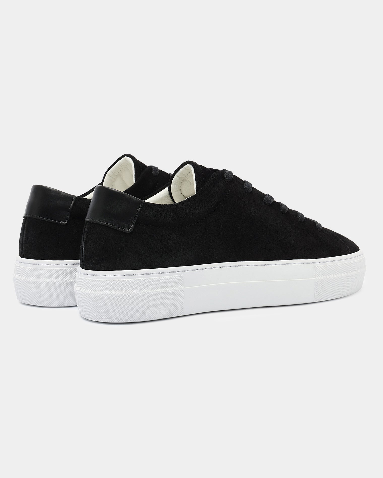 GARMENT PROJECT WMNS Ella - Black Suede Sneakers 999 Black