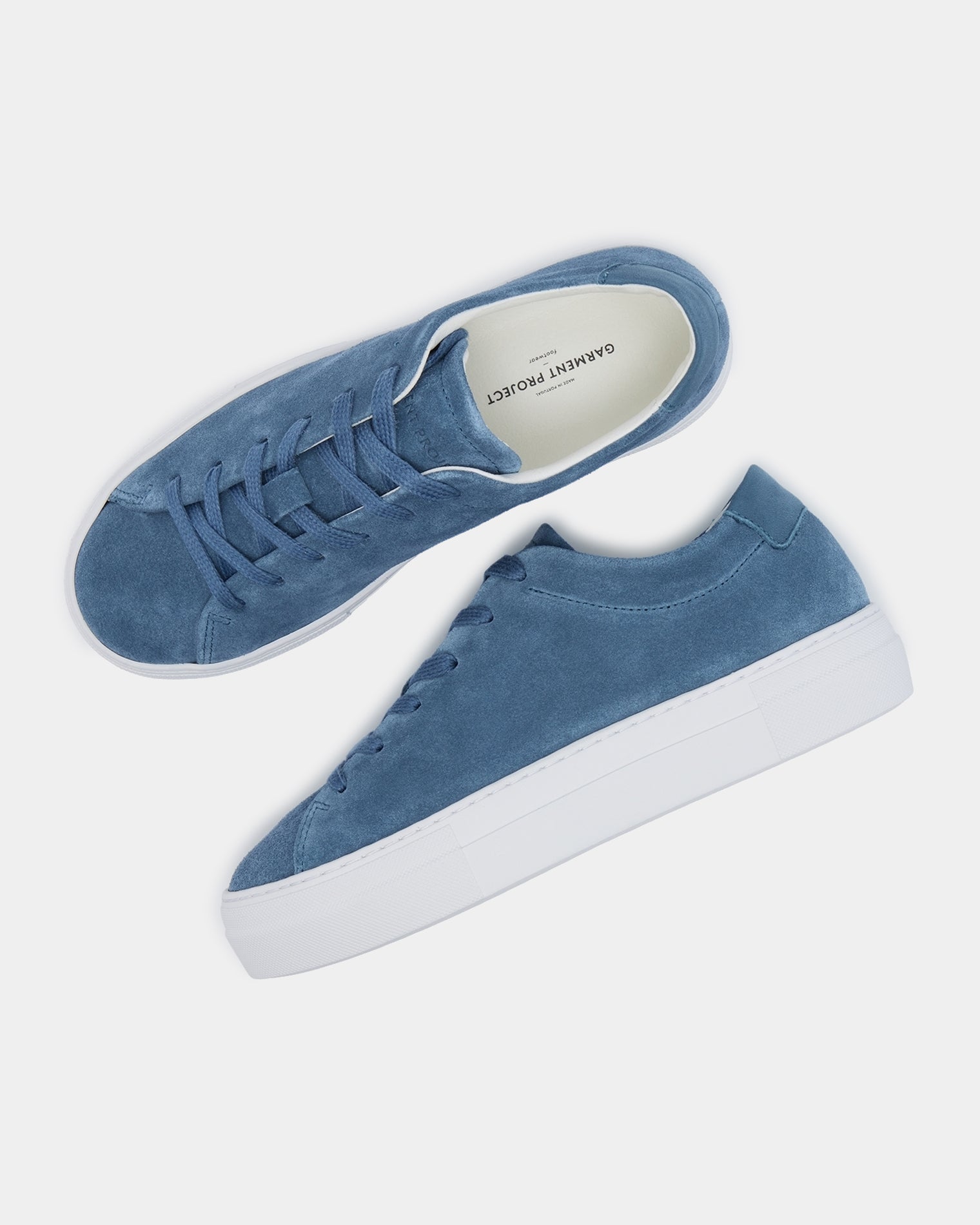 GARMENT PROJECT WMNS Ella - Blue Suede Sneakers 550 Blue