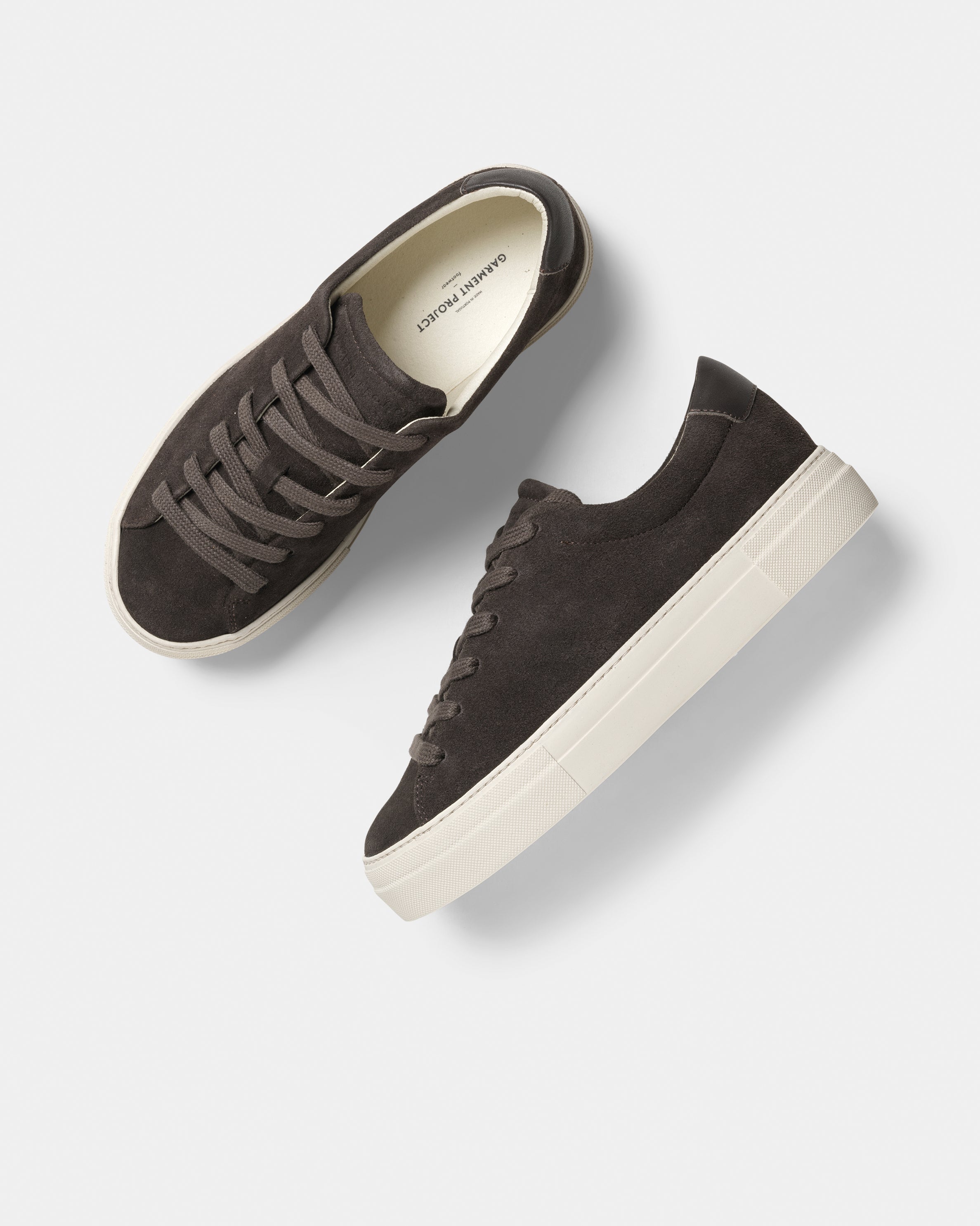GARMENT PROJECT WMNS Ella - Brown Suede Sneakers 800 Brown