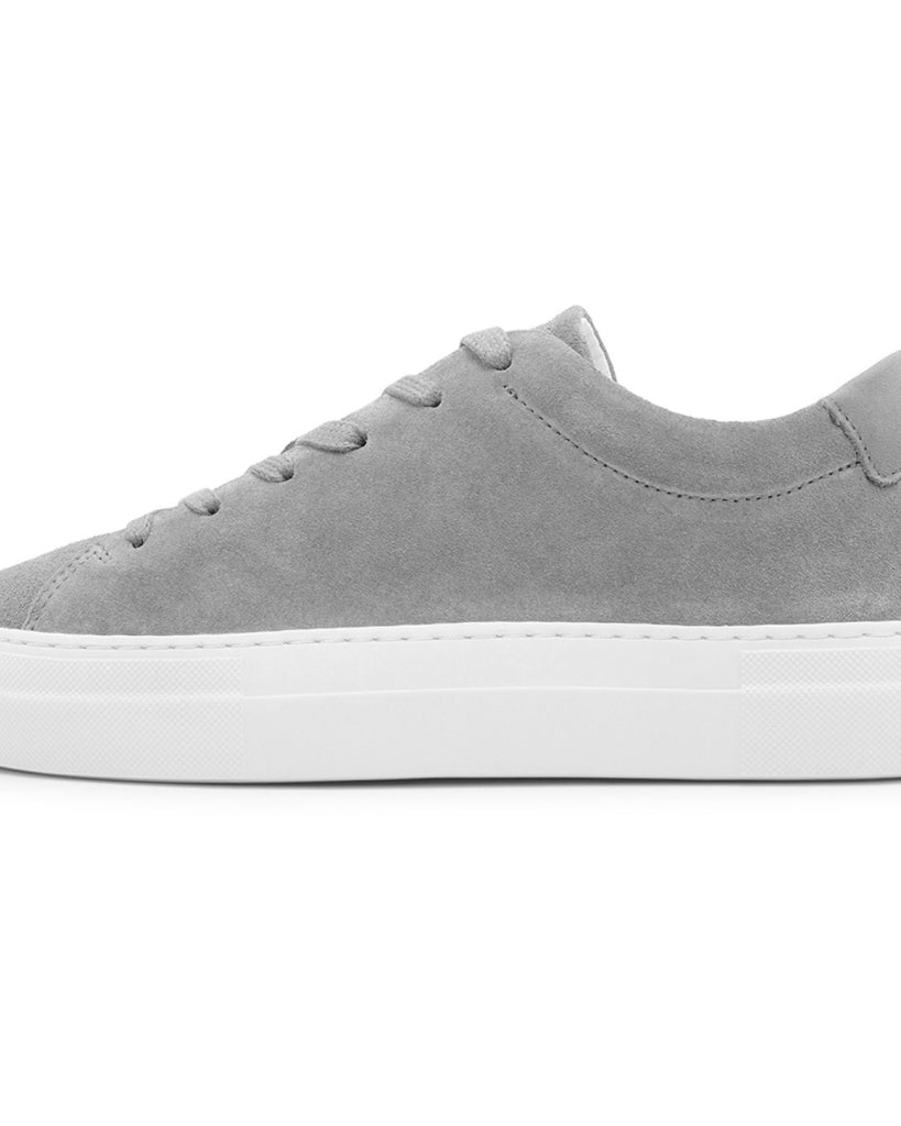 GARMENT PROJECT WMNS Ella - Light Grey Suede Sneakers 410 Light Grey