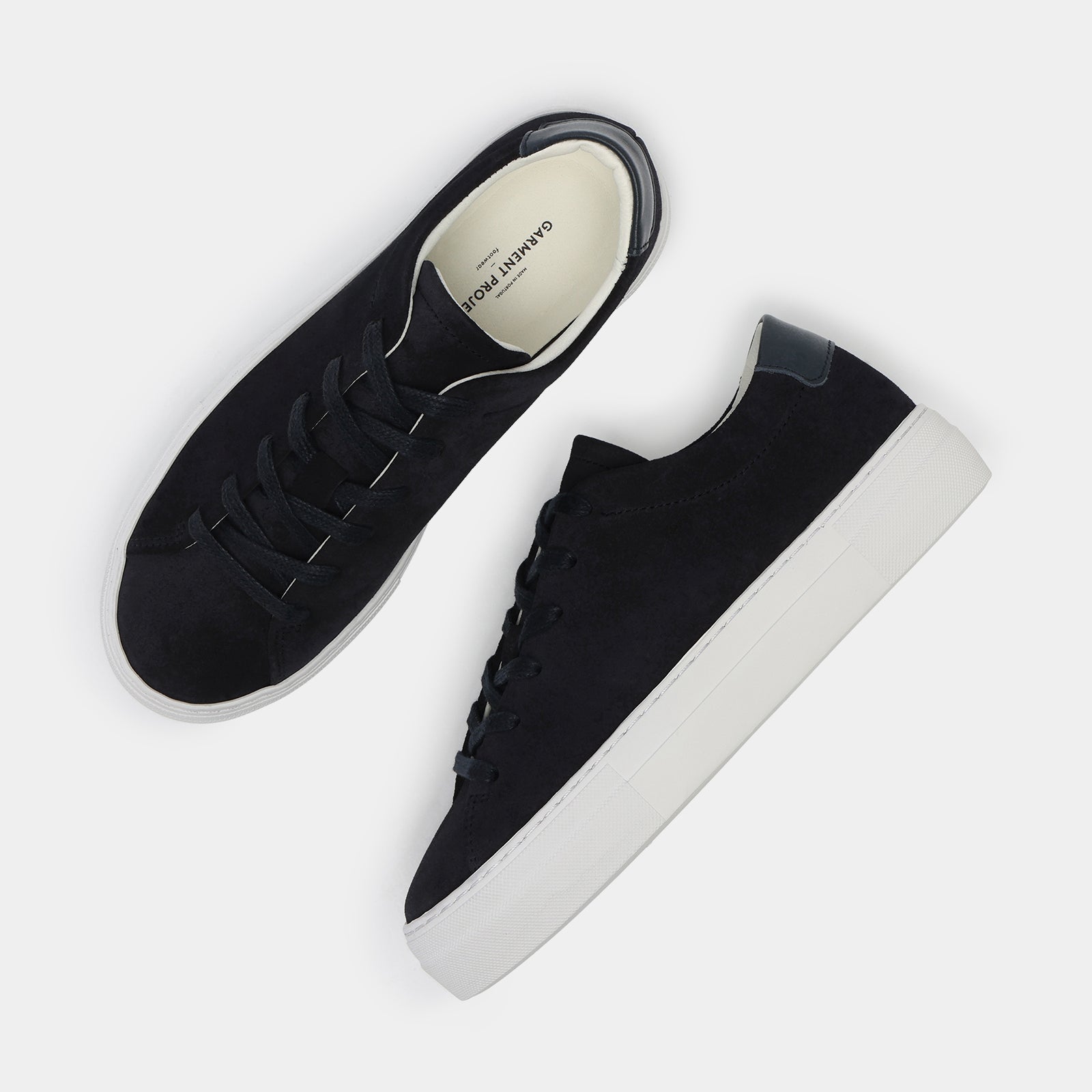 GARMENT PROJECT WMNS Ella - Navy Suede Sneakers 500 Navy
