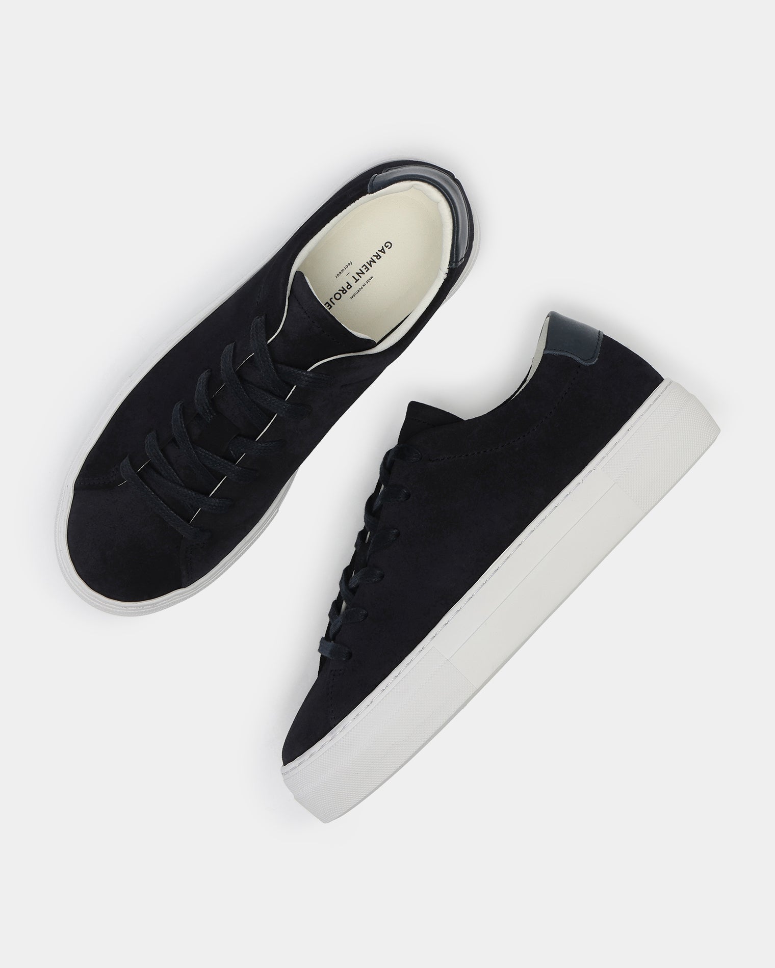 GARMENT PROJECT WMNS Ella - Navy Suede Sneakers 500 Navy