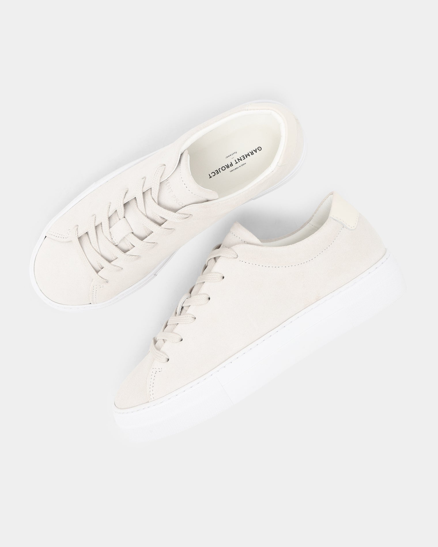 GARMENT PROJECT WMNS Ella - Off White Suede Sneakers 110 Off White