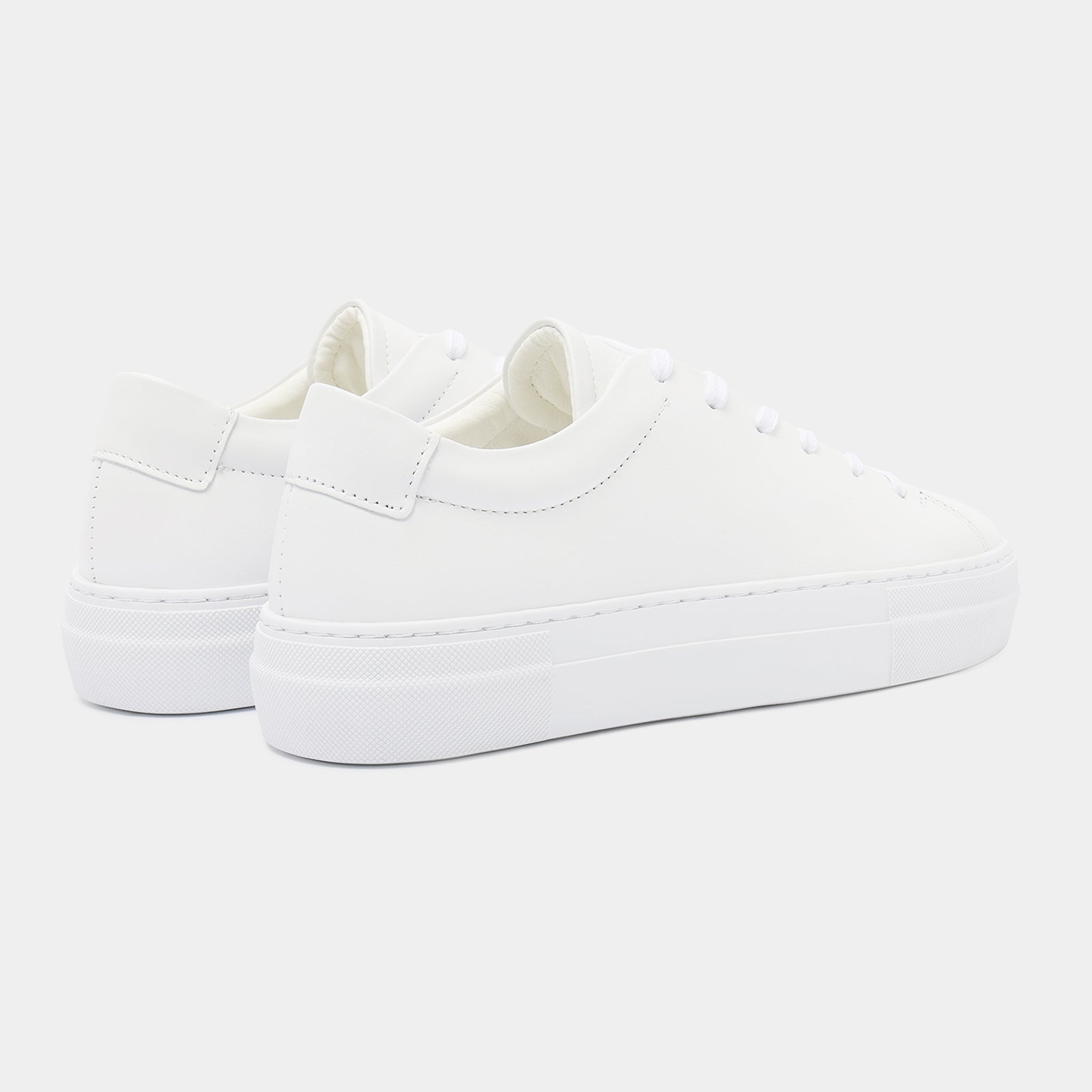 GARMENT PROJECT WMNS Ella - White Leather Sneakers 100 White